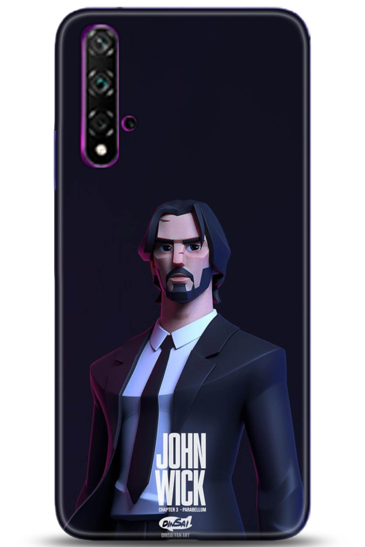 Honor 20 Kılıf HD Baskılı Kılıf - Followed Institution 5018