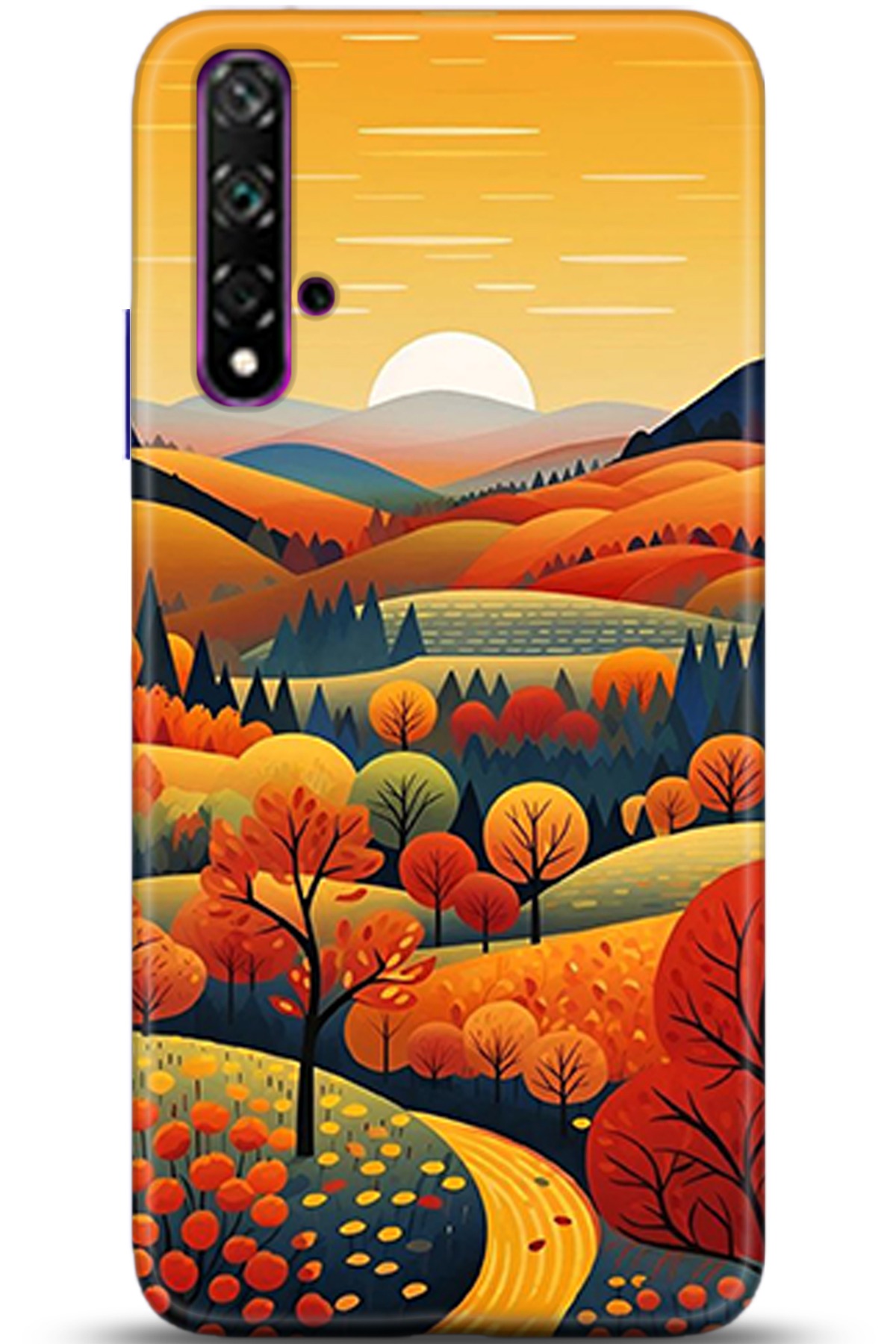 Honor 20 Kılıf HD Baskılı Kılıf - Followed Institution 5356