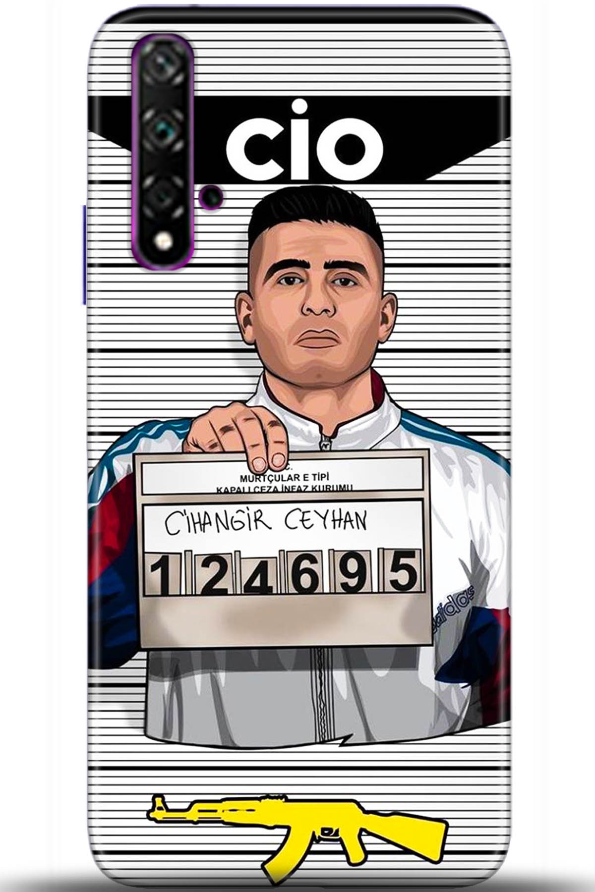 Honor 20 Kılıf HD Baskılı Kılıf - Followed Institution 5411