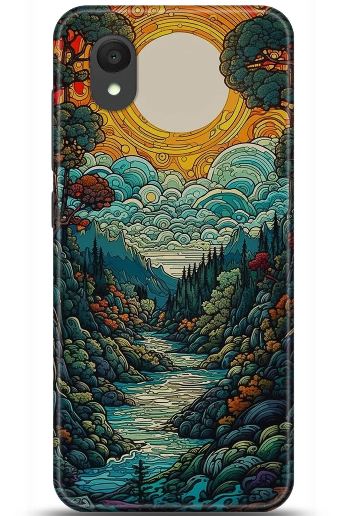 Alcatel 1 2022 Uyumlu Kılıf HD Baskılı Kılıf - Followed Institution 5198