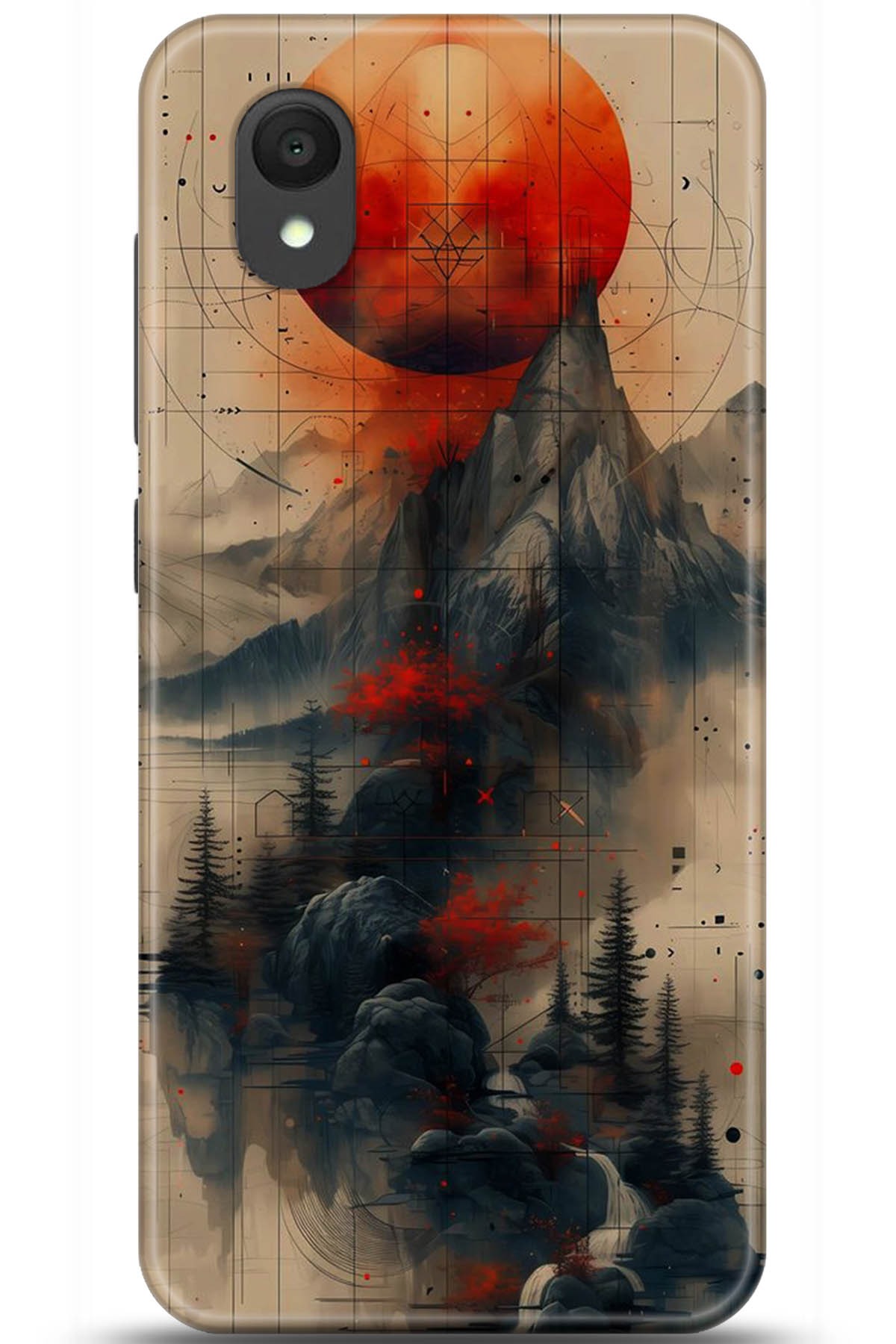 Alcatel 1 2022 Uyumlu Kılıf HD Baskılı Kılıf - Followed Institution 5244