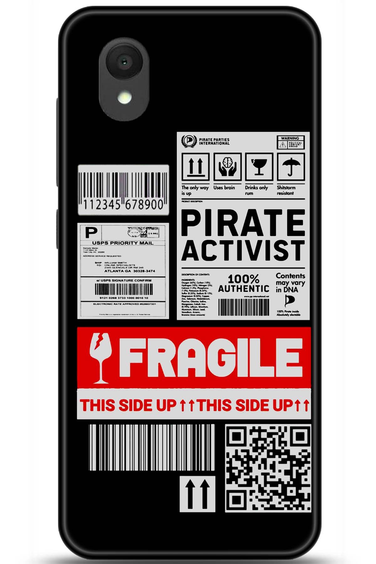 Alcatel 1 2022 Uyumlu Kılıf HD Baskılı Kılıf - Followed Institution 5447