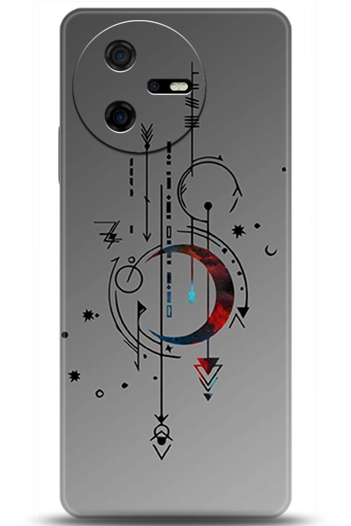 Casper Via A40 Uyumlu Kılıf HD Baskılı Kılıf - Followed Institution 5182