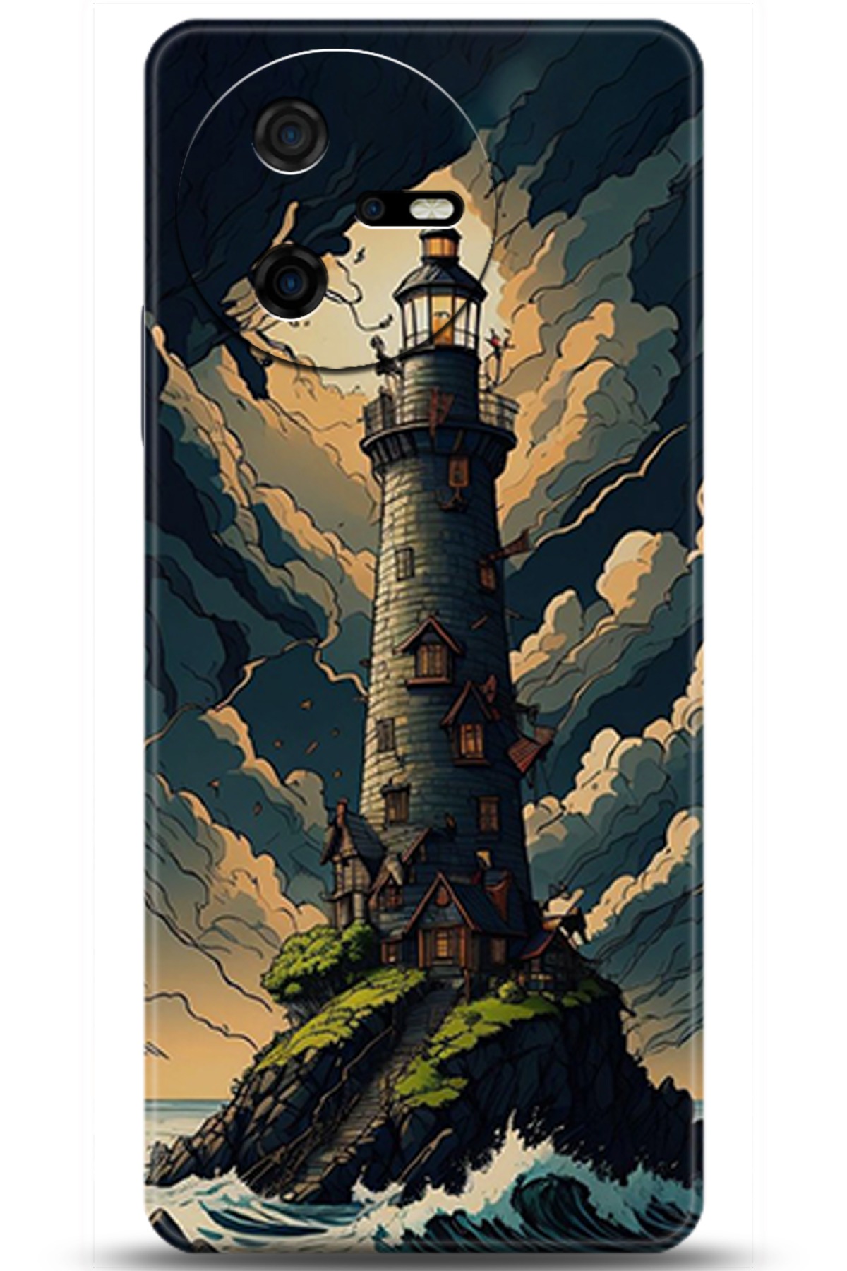 Casper Via A40 Uyumlu Kılıf HD Baskılı Kılıf - Followed Institution 5236