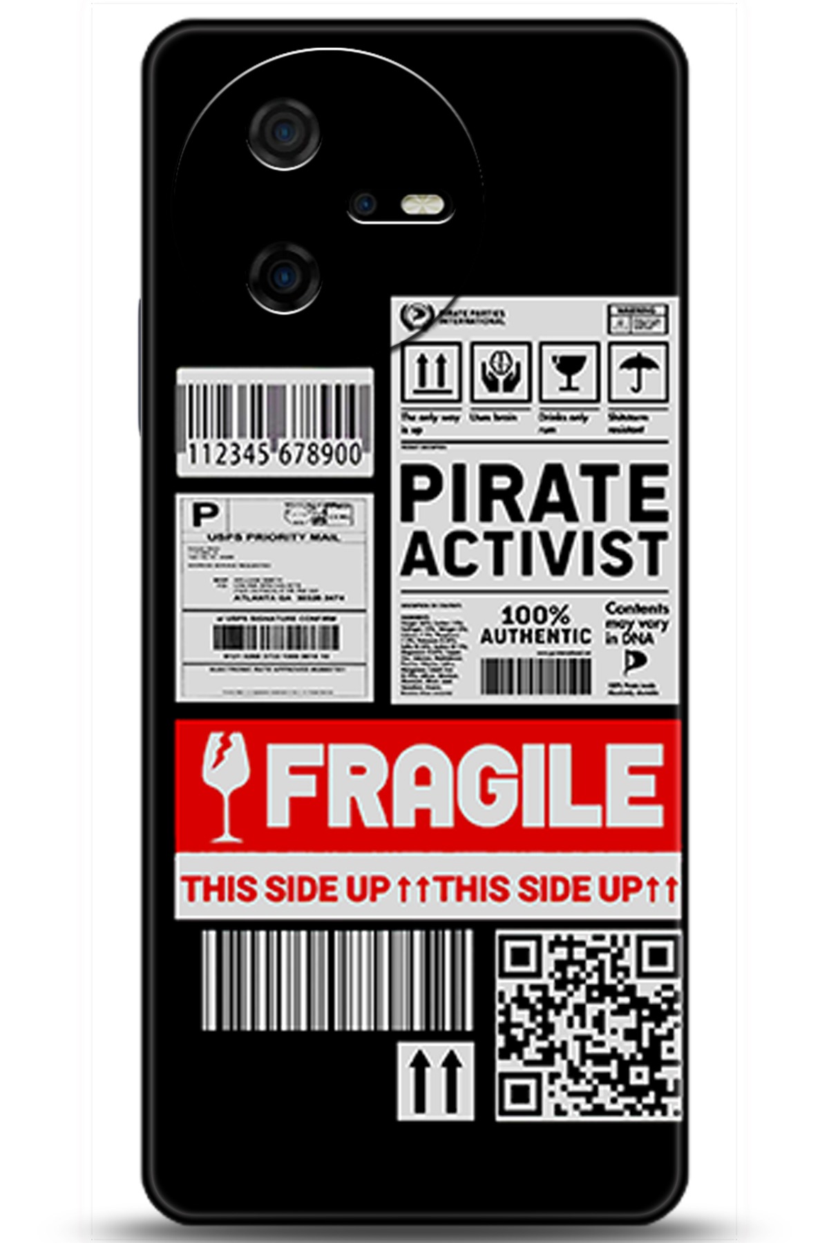 Casper Via A40 Uyumlu Kılıf HD Baskılı Kılıf - Followed Institution 5447