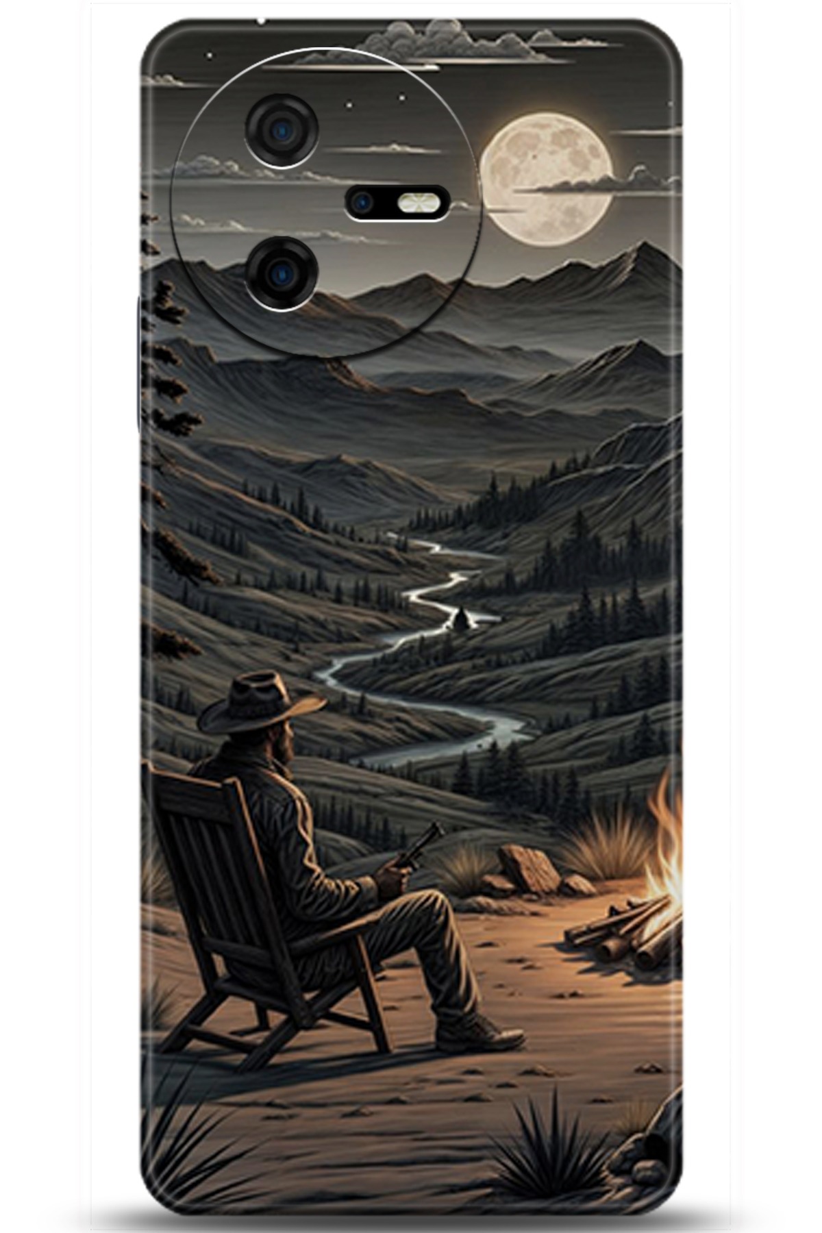 Casper Via A40 Uyumlu Kılıf HD Baskılı Kılıf - Followed Institution 5721