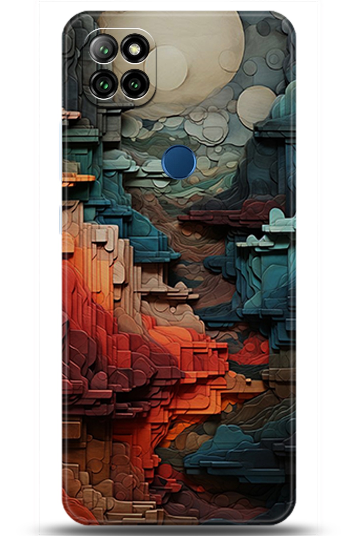 Casper Via E30 Uyumlu Kılıf HD Baskılı Kılıf - Followed Institution 5218