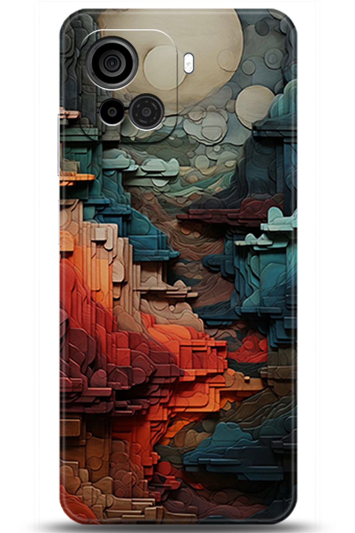 Casper Via F30 Uyumlu Kılıf HD Baskılı Kılıf - Followed Institution 5218