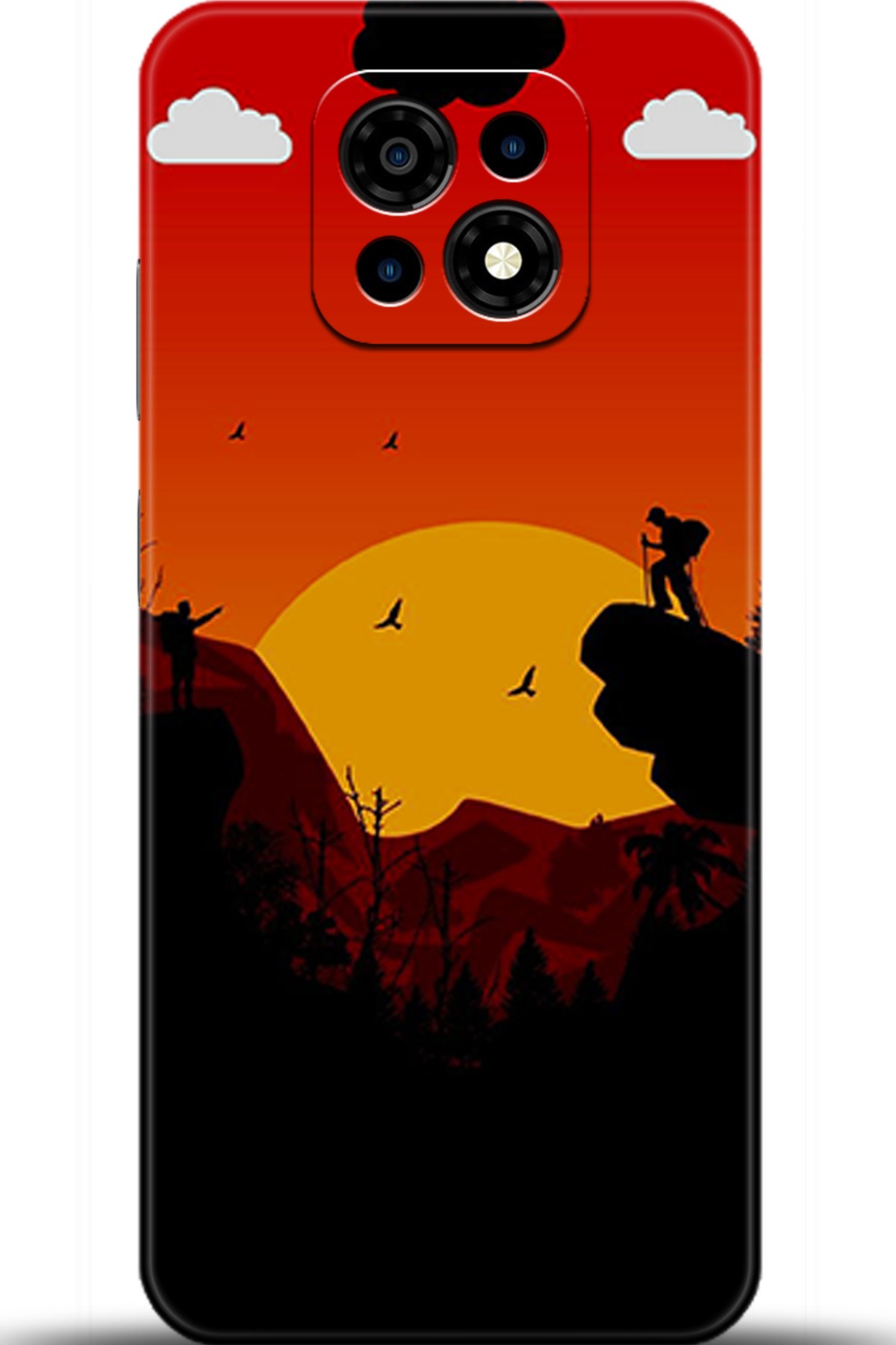 Casper Via M30 Uyumlu Kılıf HD Baskılı Kılıf - Followed Institution 5407