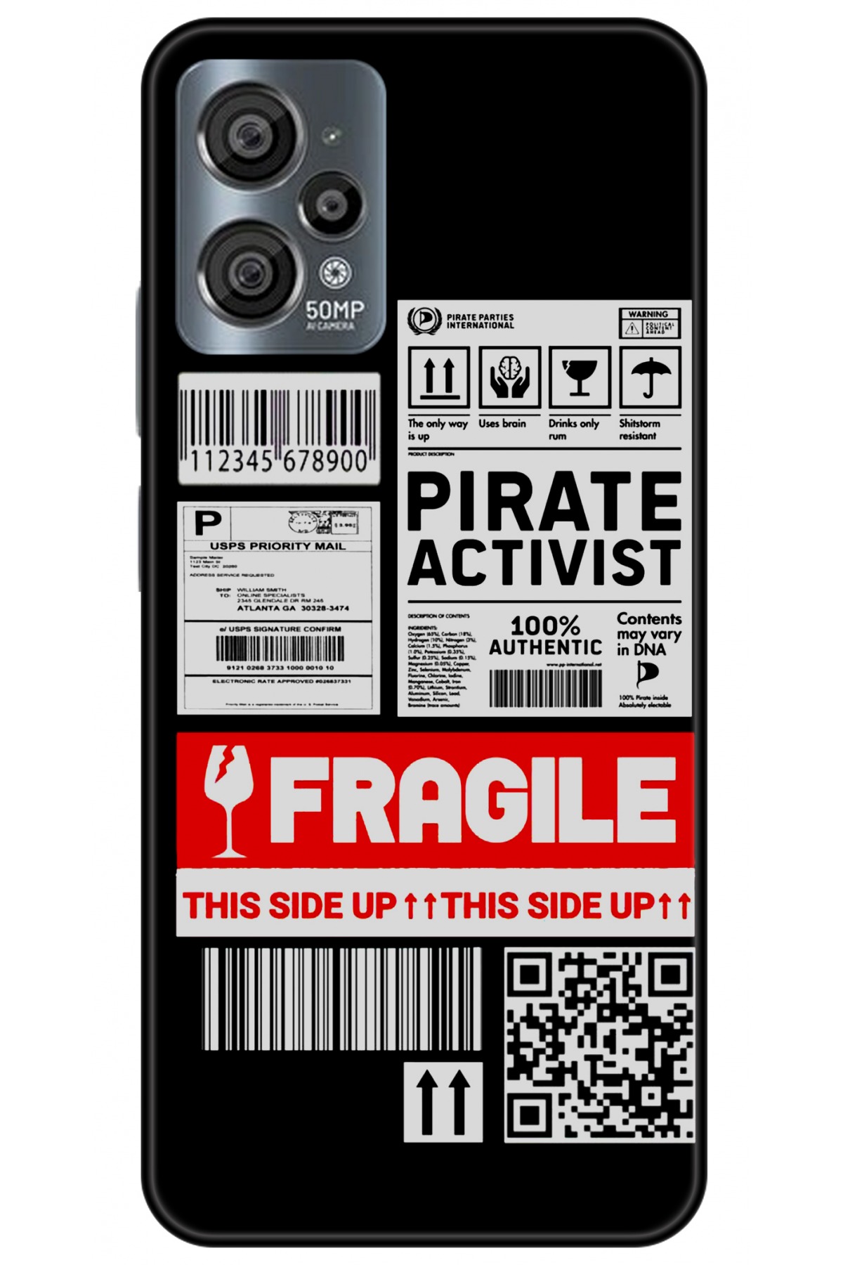 Casper Via X30 Uyumlu Kılıf HD Baskılı Kılıf - Followed Institution 5447