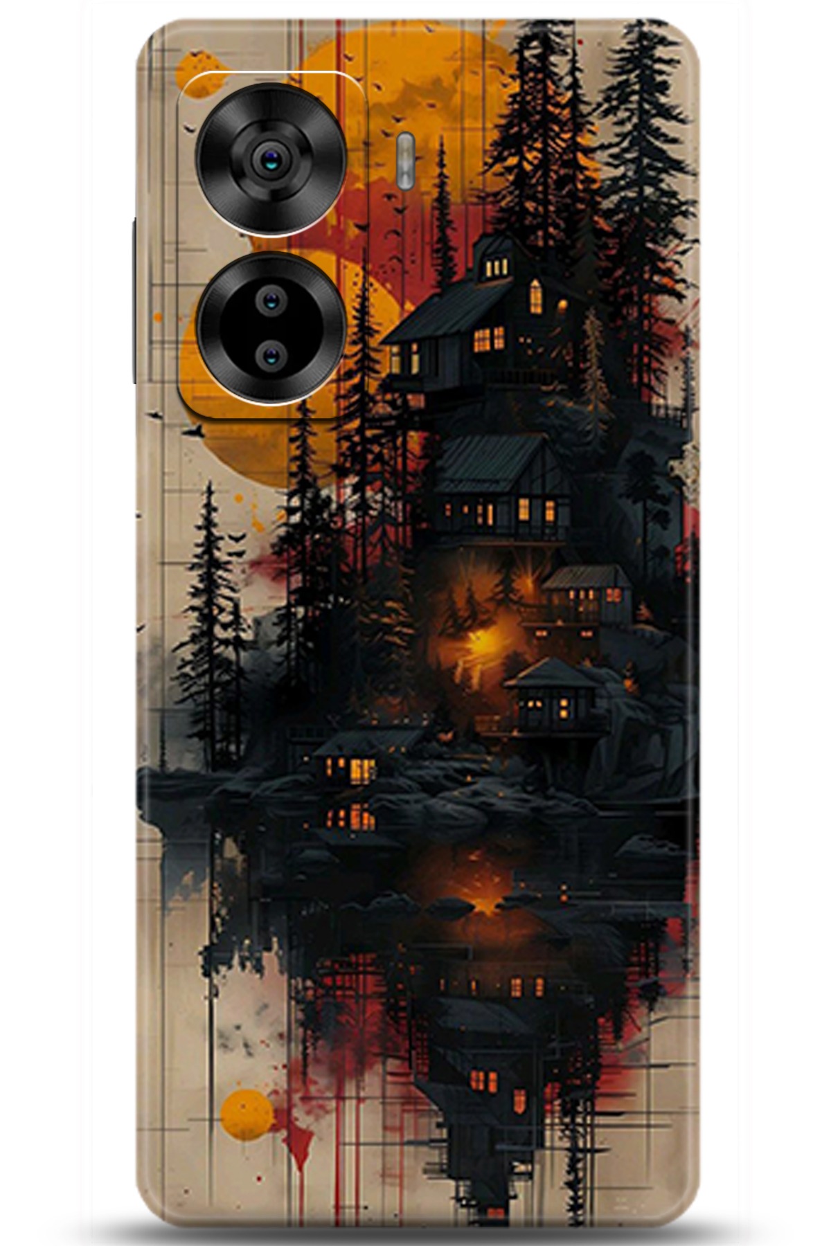 Casper Via X40 Uyumlu Kılıf HD Baskılı Kılıf - Followed Institution 5292