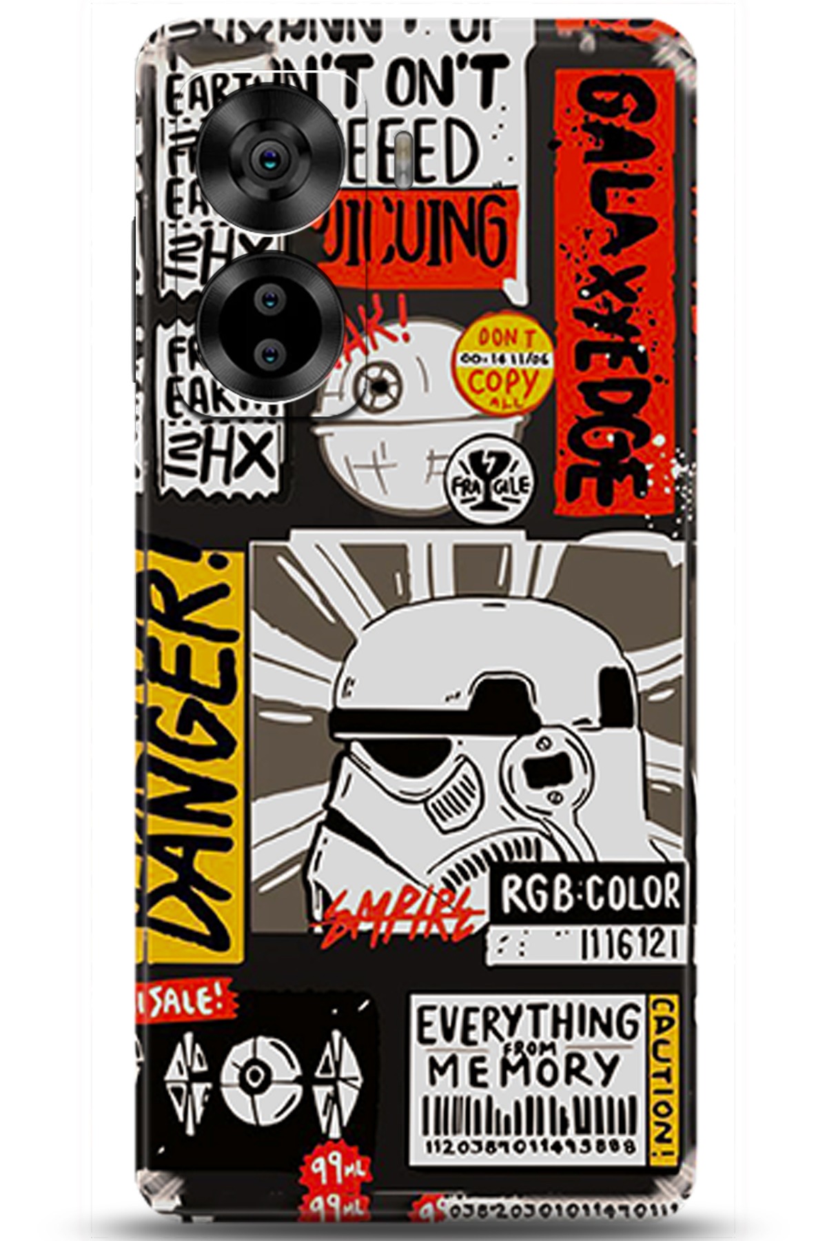 Casper Via X40 Uyumlu Kılıf HD Baskılı Kılıf - Followed Institution 5555