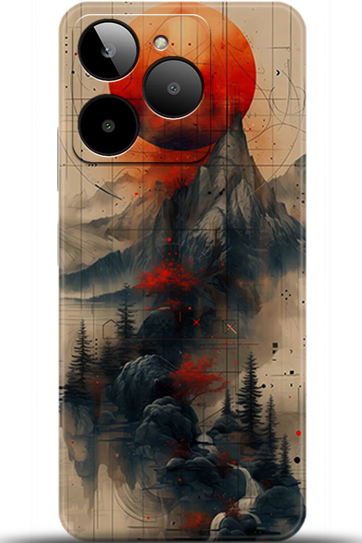 General Mobile Era 30 Uyumlu Kılıf HD Baskılı Kılıf - Followed Institution 5244