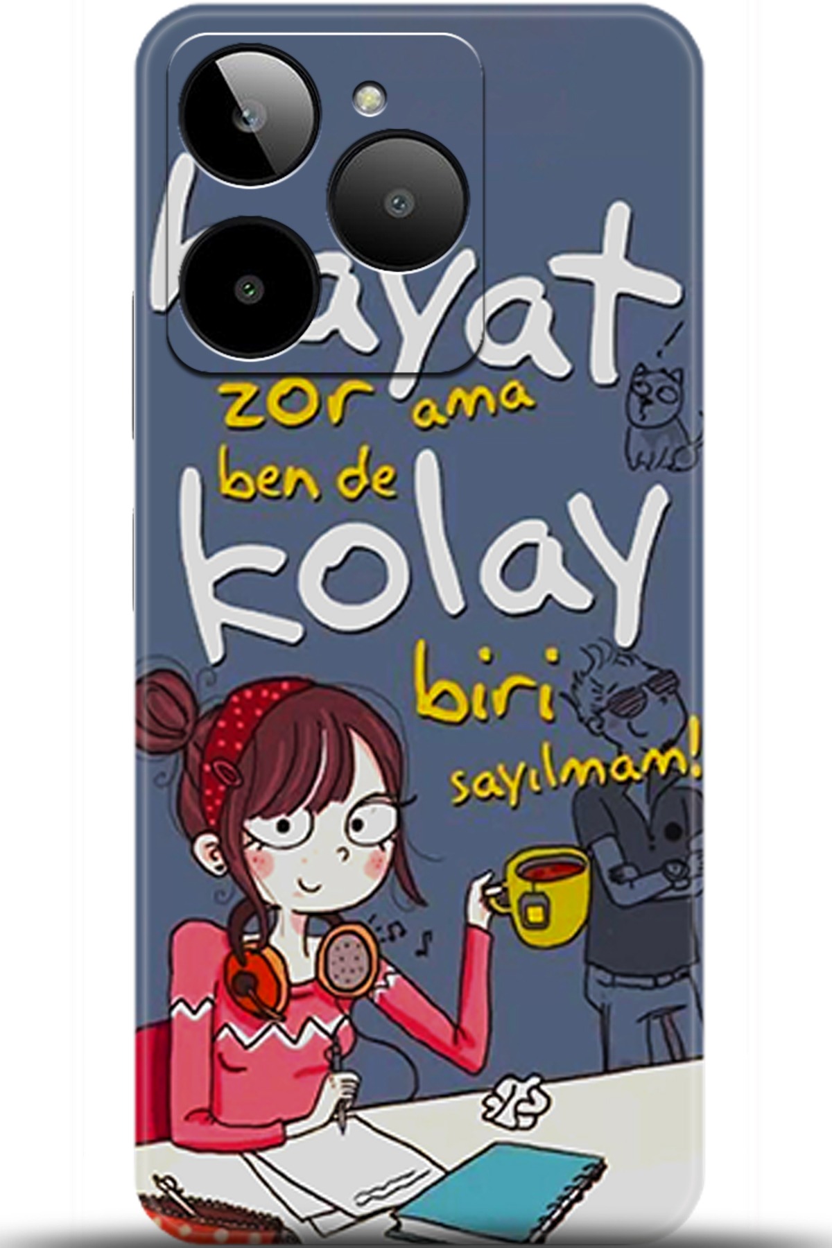 General Mobile Era 30 Uyumlu Kılıf HD Baskılı Kılıf - Followed Institution 5686