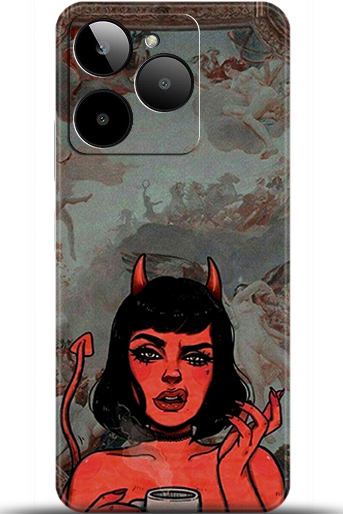 General Mobile Era 30 Uyumlu Kılıf HD Baskılı Kılıf - Followed Institution 6047