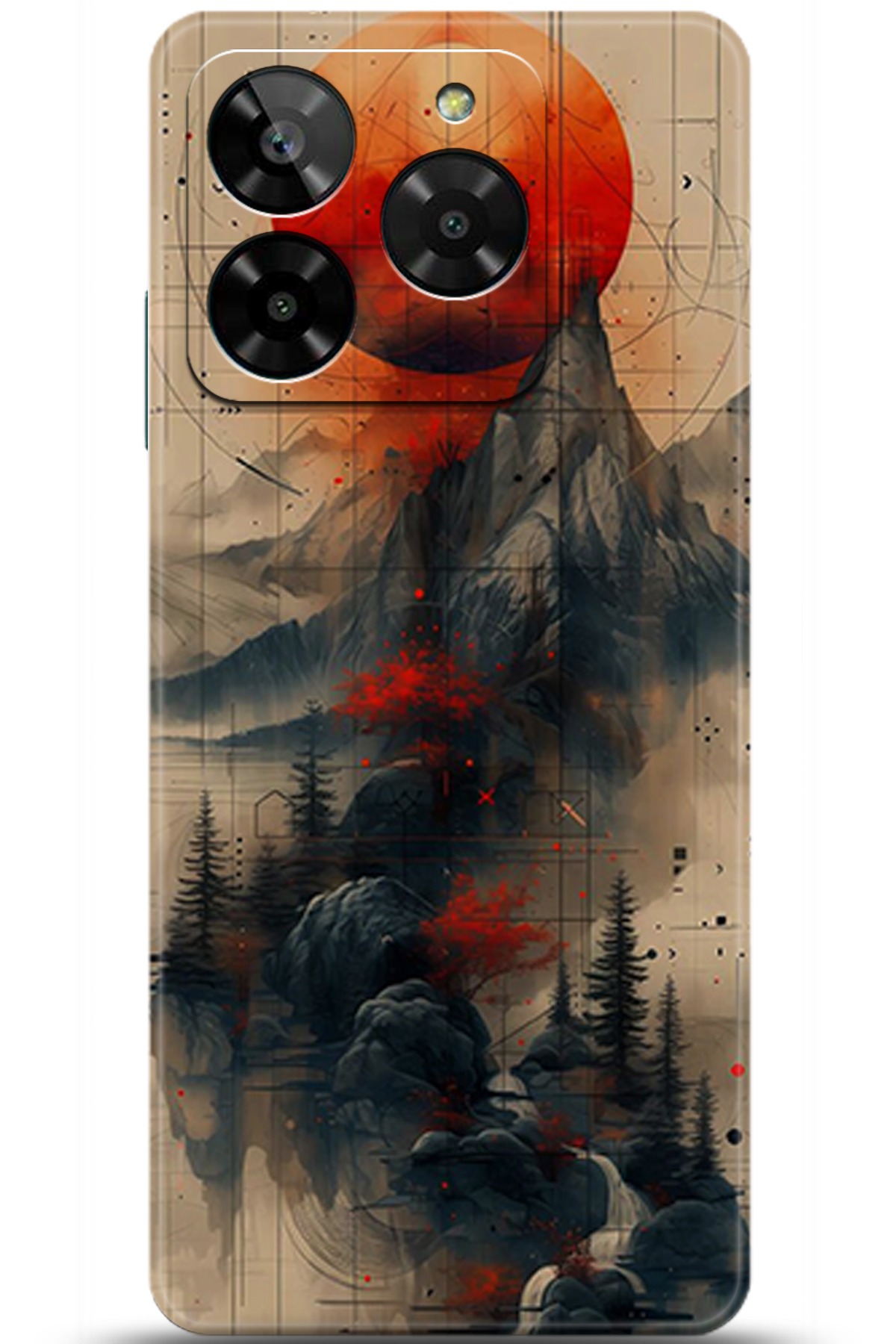 General Mobile Era 50 Uyumlu Kılıf HD Baskılı Kılıf - Followed Institution 5244