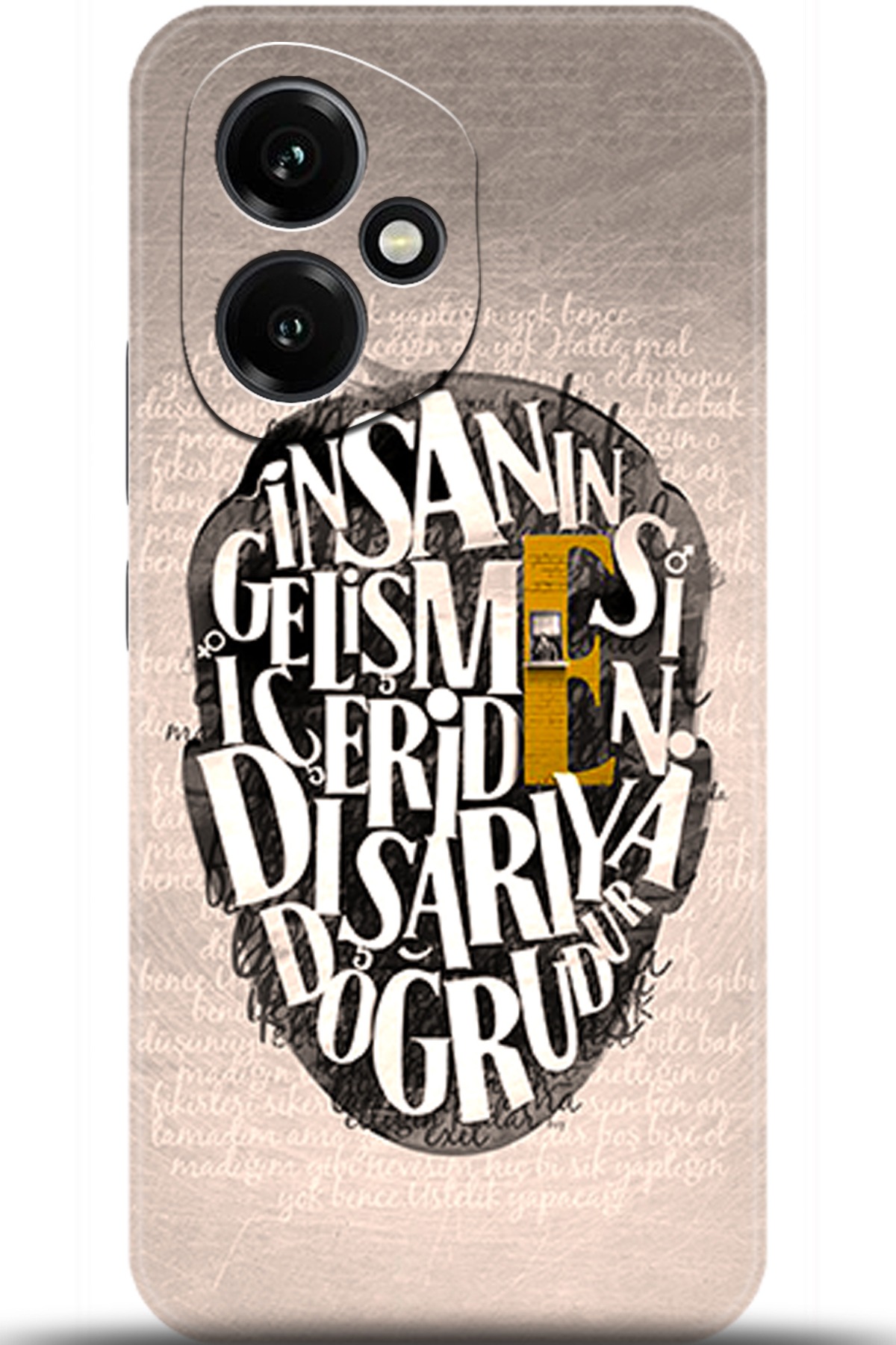 Honor 400 Uyumlu Kılıf HD Baskılı Kılıf - Followed Institution 5587