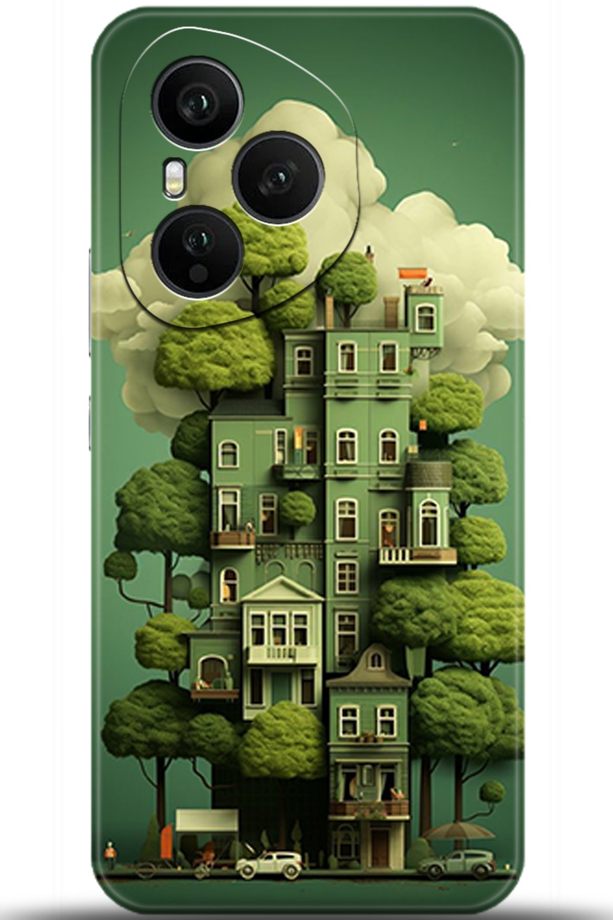 Honor 400 Pro Uyumlu Kılıf HD Baskılı Kılıf - Followed Institution 5273