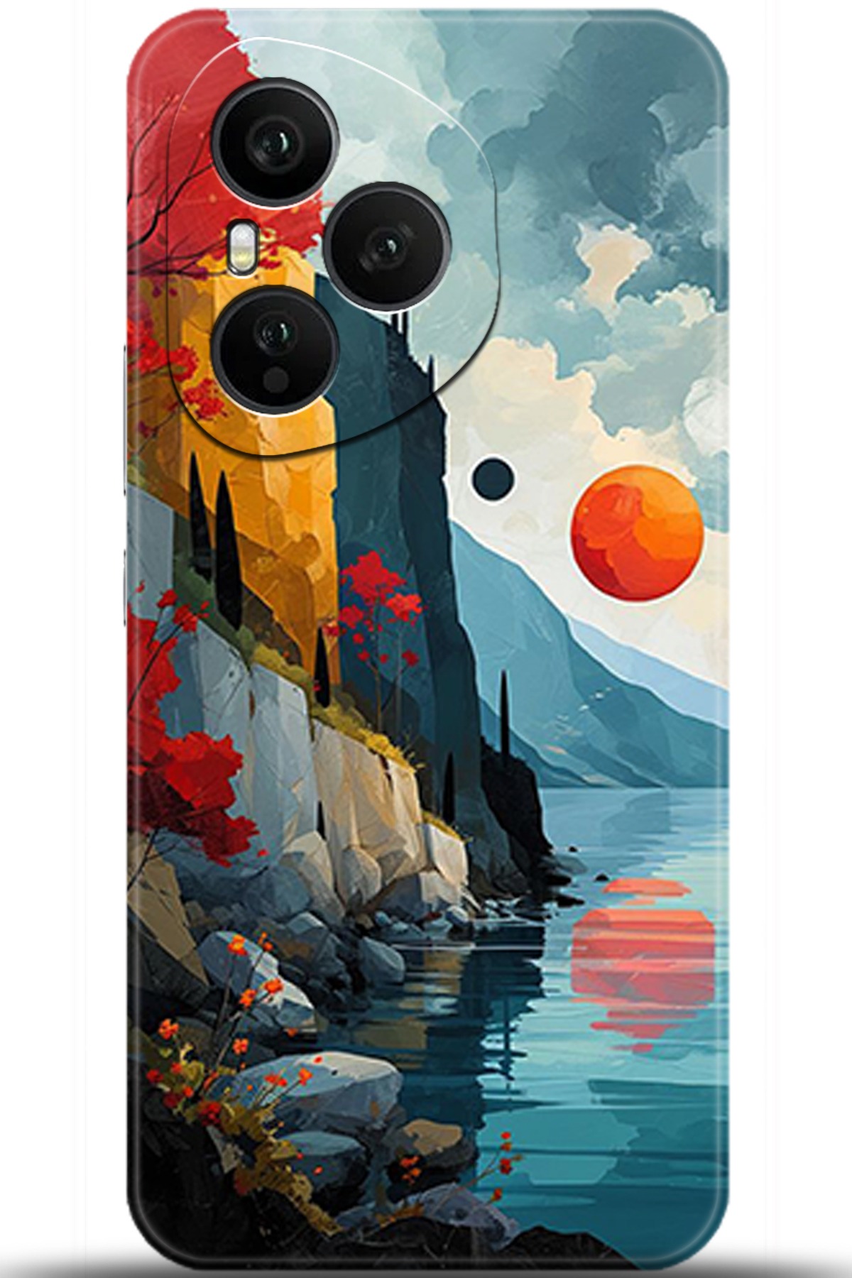 Honor 400 Pro Uyumlu Kılıf HD Baskılı Kılıf - Followed Institution 5368