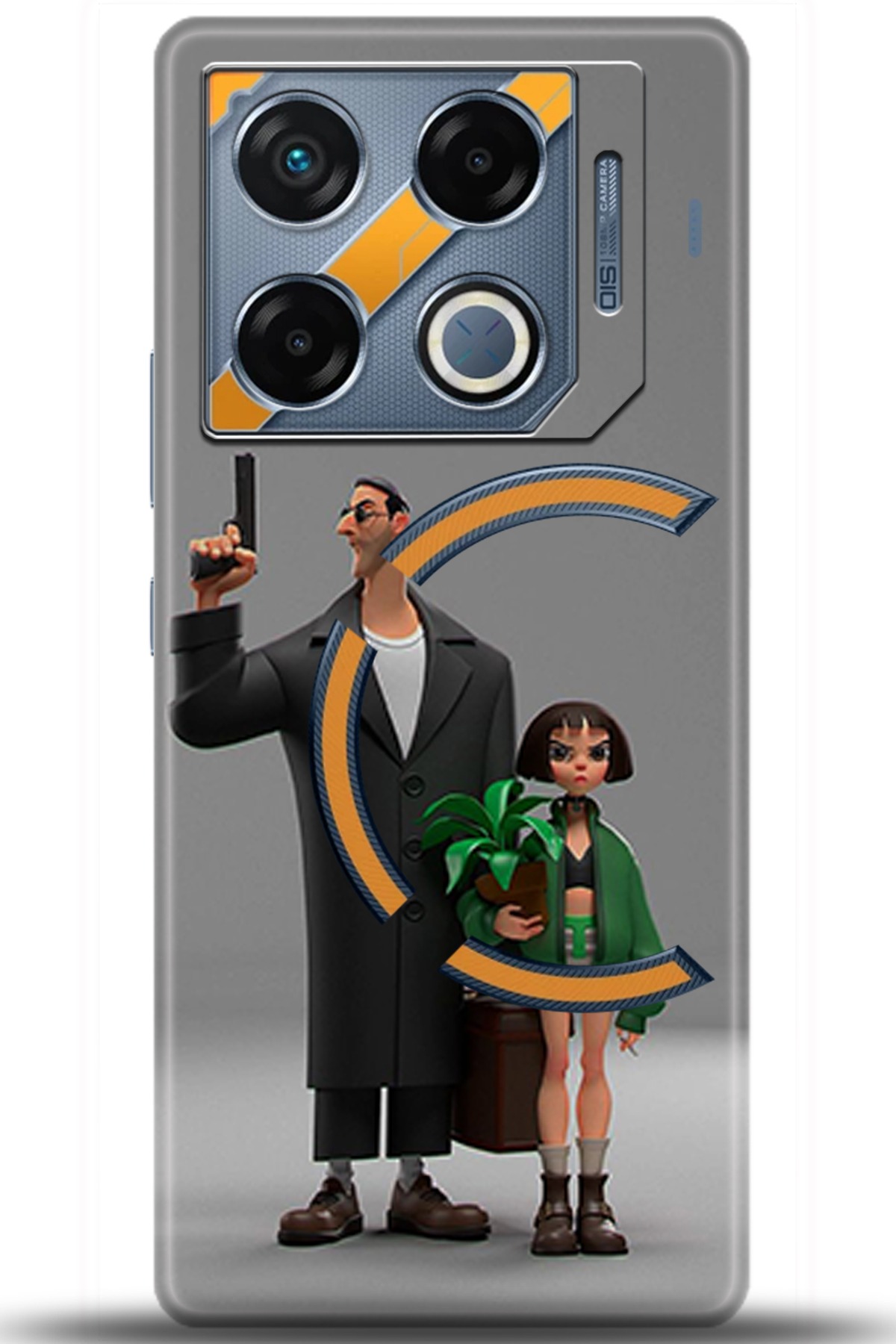 iNfinix GT 20 Pro Uyumlu Kılıf HD Baskılı Kılıf - Followed Institution 5079