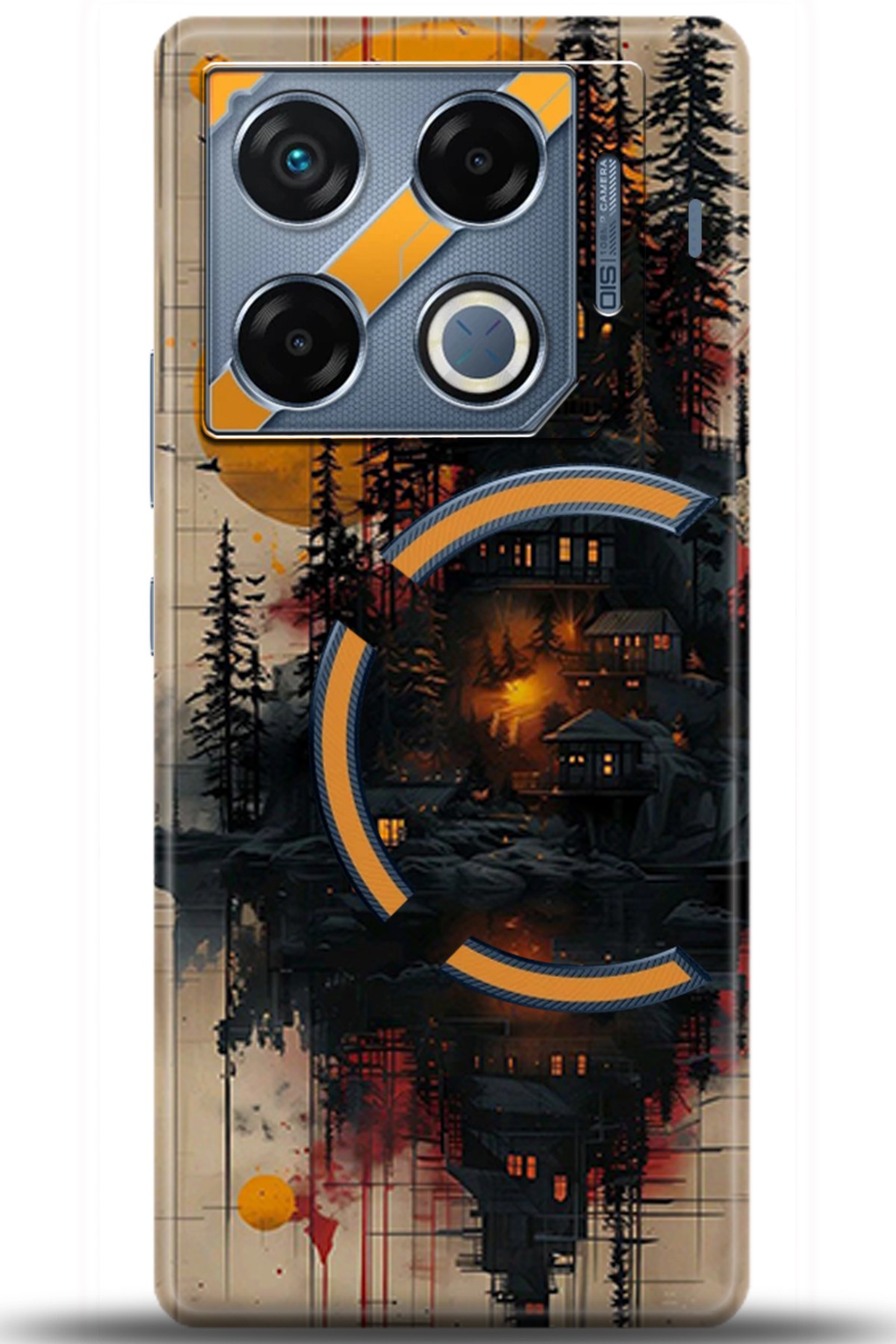 iNfinix GT 20 Pro Uyumlu Kılıf HD Baskılı Kılıf - Followed Institution 5292