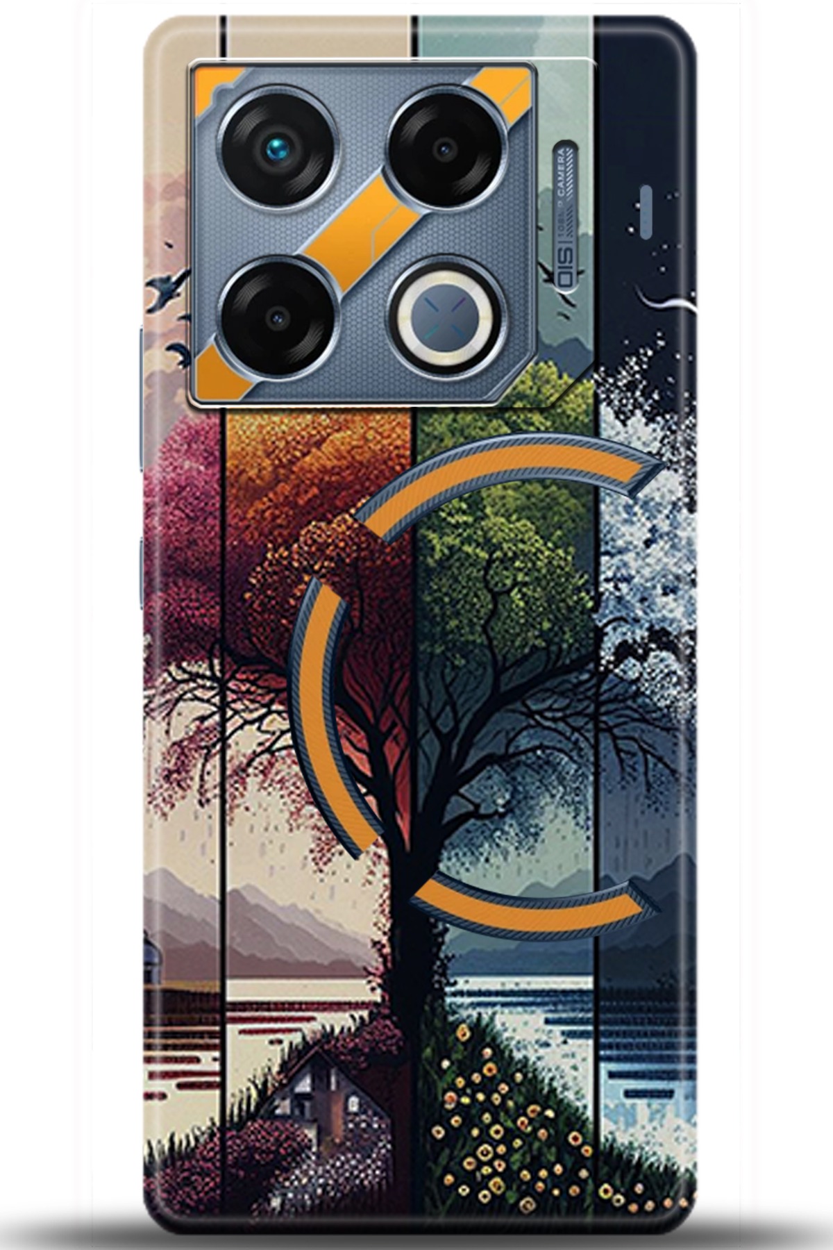 iNfinix GT 20 Pro Uyumlu Kılıf HD Baskılı Kılıf - Followed Institution 5369