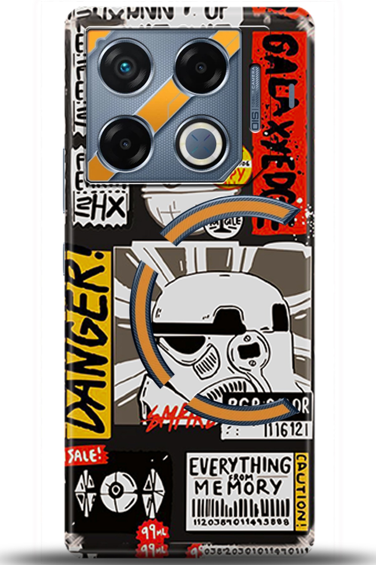 iNfinix GT 20 Pro Uyumlu Kılıf HD Baskılı Kılıf - Followed Institution 5555