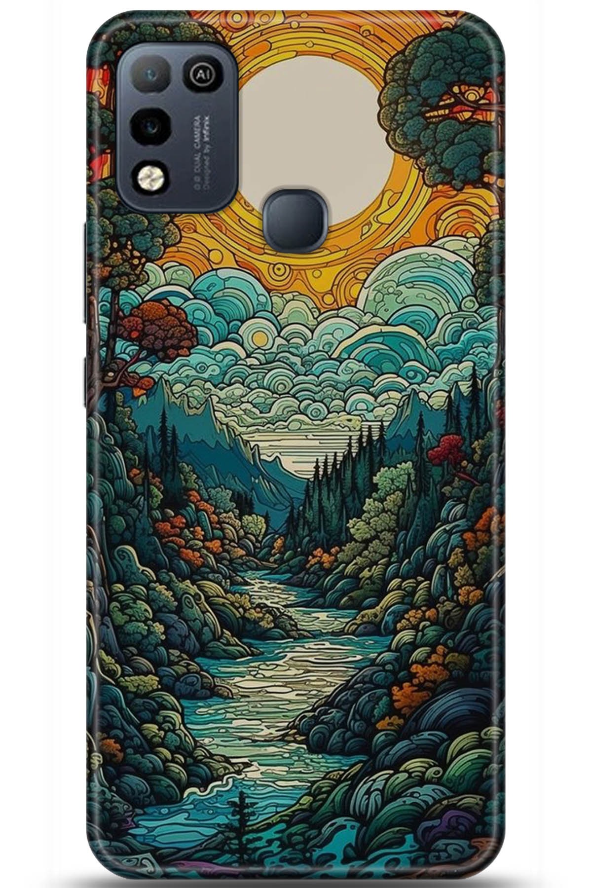 iNfinix Hot 10 Play Uyumlu Kılıf HD Baskılı Kılıf - Followed Institution 5198