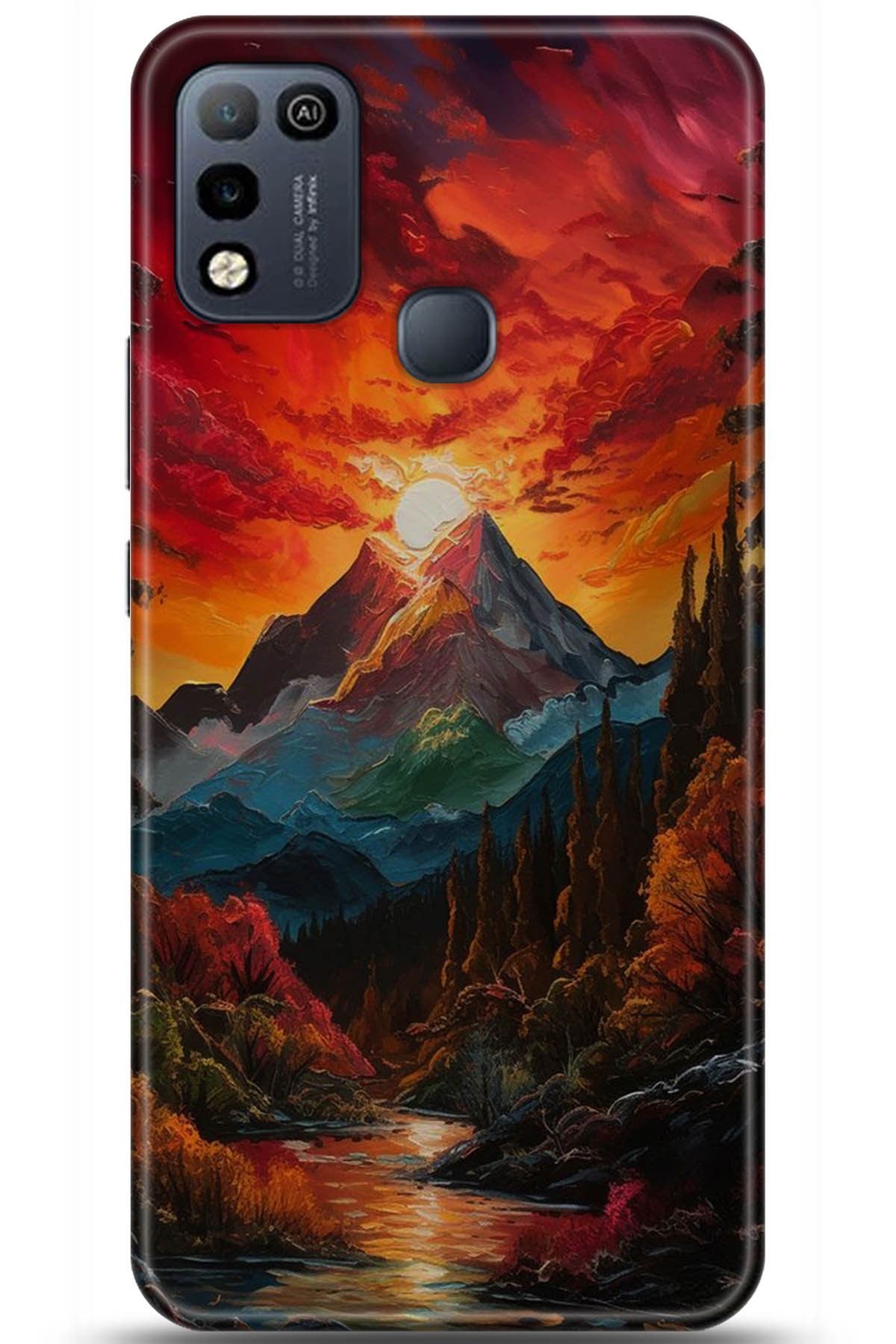 iNfinix Hot 10 Play Uyumlu Kılıf HD Baskılı Kılıf - Followed Institution 5224