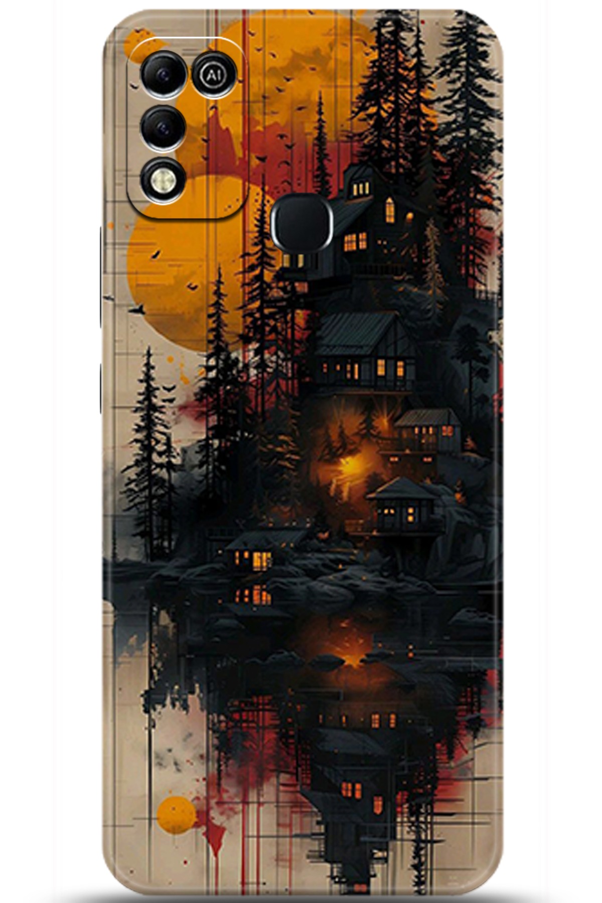 iNfinix Hot 11 Play Uyumlu Kılıf HD Baskılı Kılıf - Followed Institution 5292