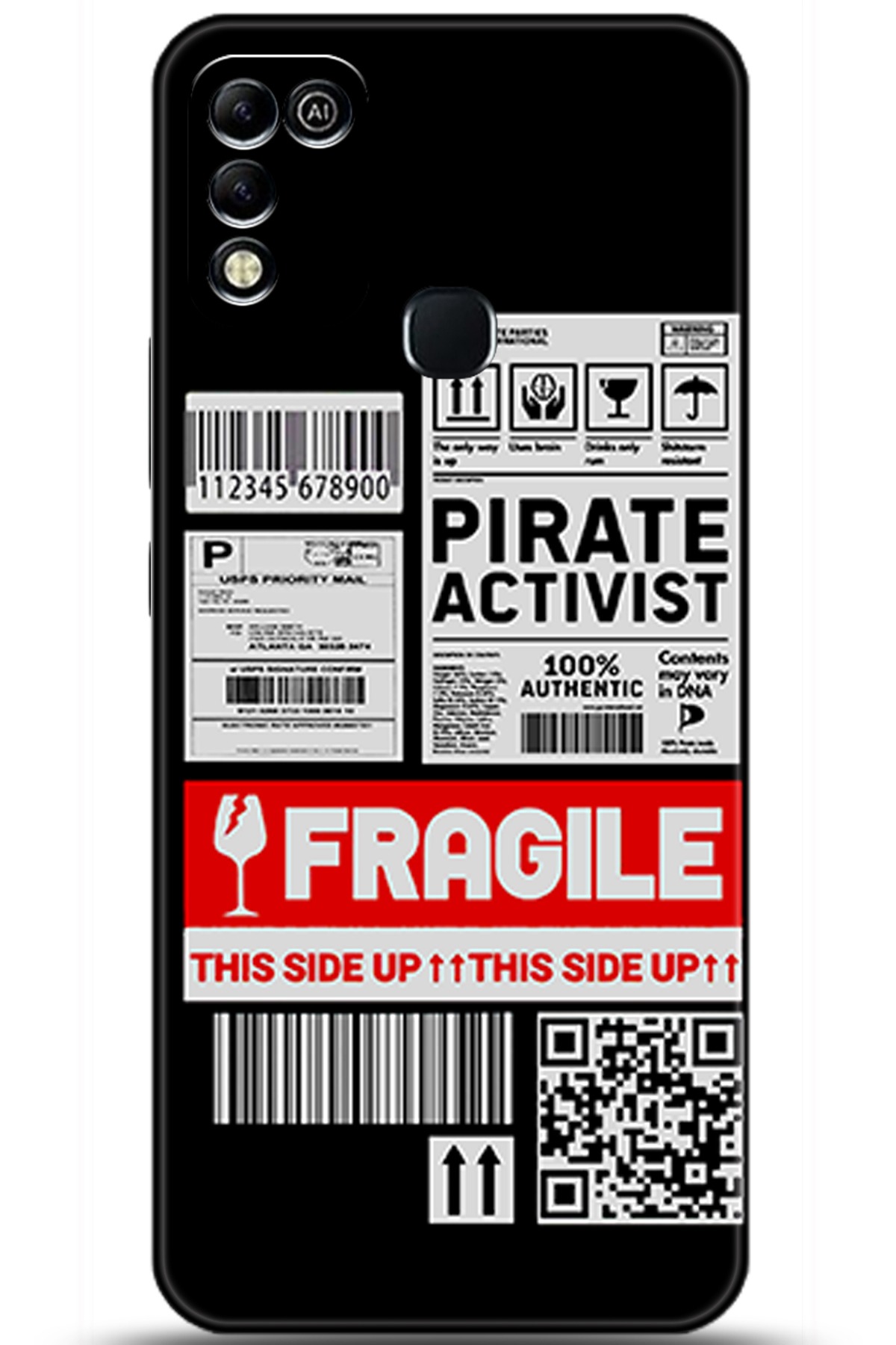 iNfinix Hot 11 Play Uyumlu Kılıf HD Baskılı Kılıf - Followed Institution 5447