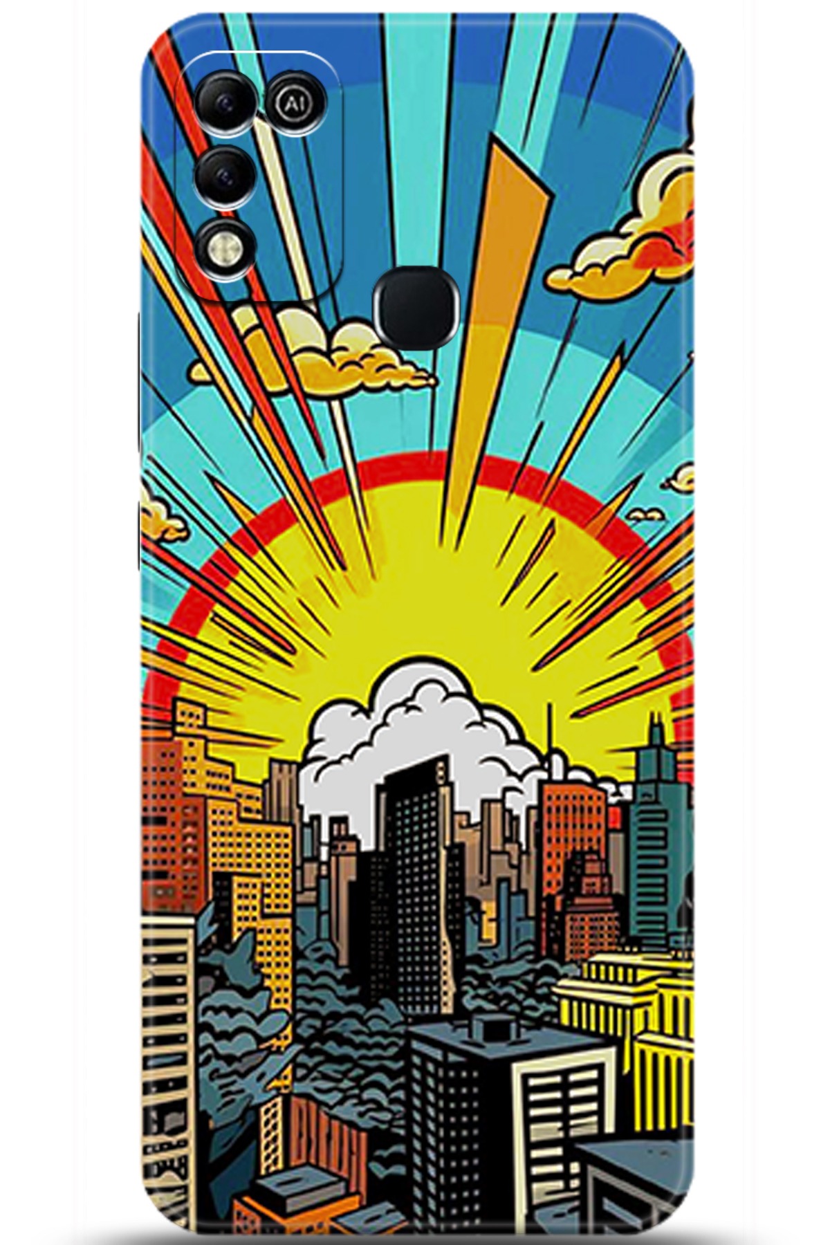 iNfinix Hot 11 Play Uyumlu Kılıf HD Baskılı Kılıf - Followed Institution 5571