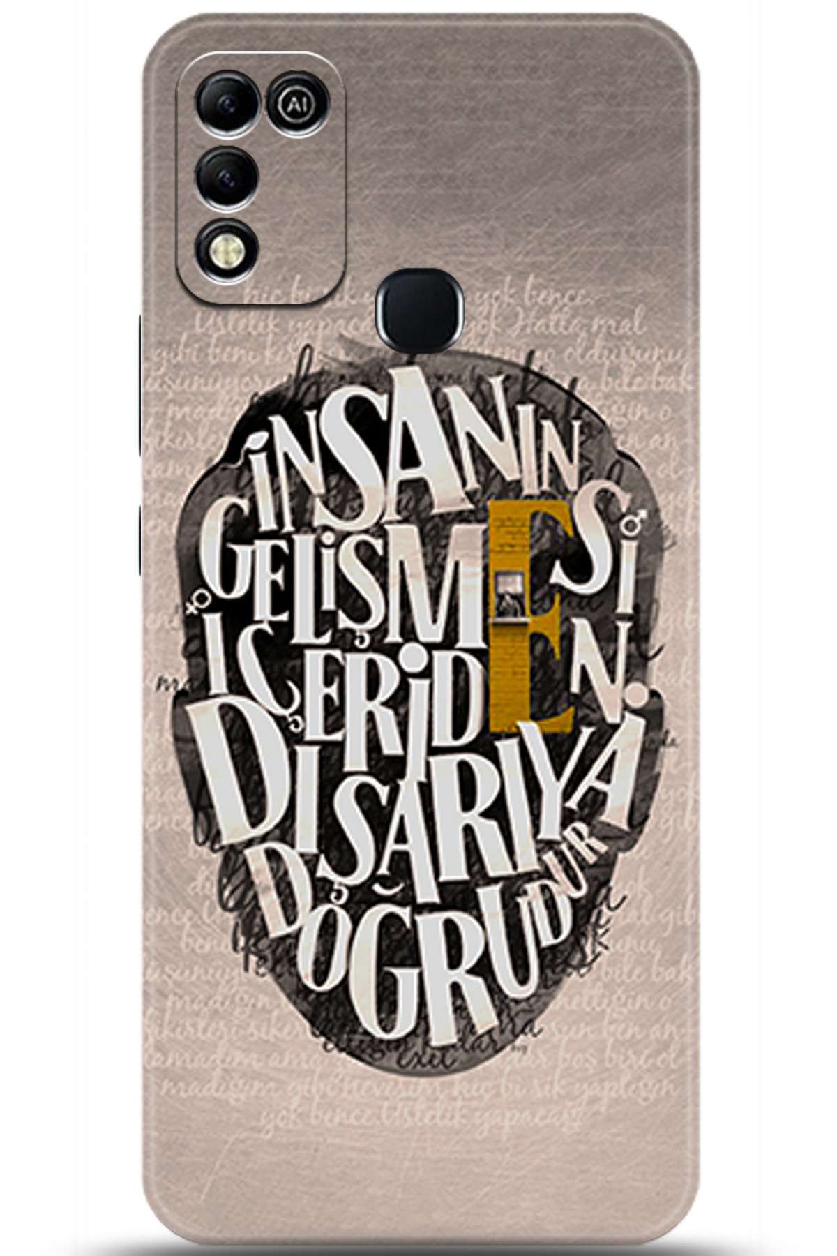 iNfinix Hot 11 Play Uyumlu Kılıf HD Baskılı Kılıf - Followed Institution 5587