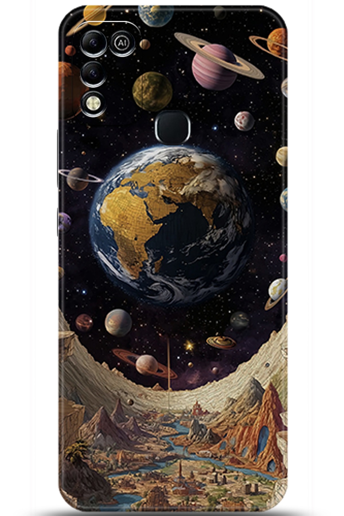 iNfinix Hot 11 Play Uyumlu Kılıf HD Baskılı Kılıf - Followed Institution 5758