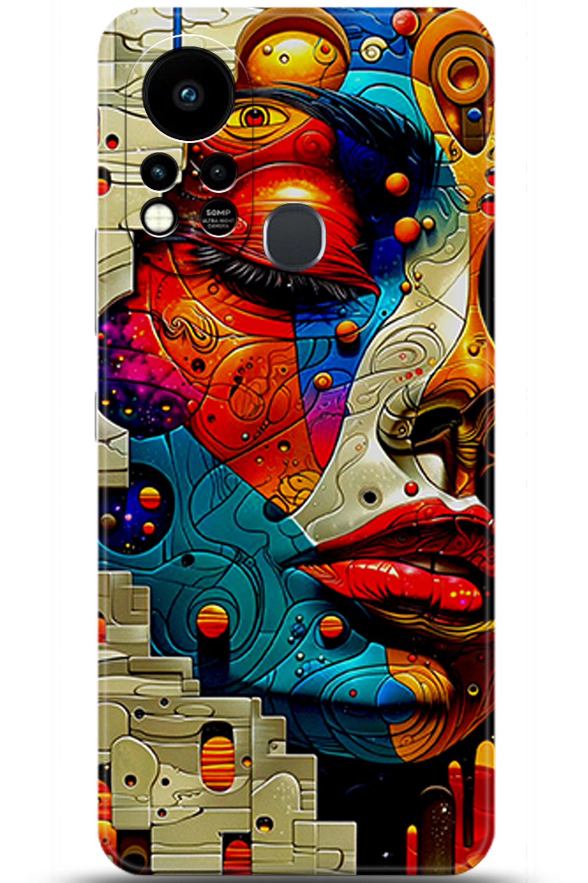 iNfinix Hot 11s Uyumlu Kılıf HD Baskılı Kılıf - Followed Institution 5422