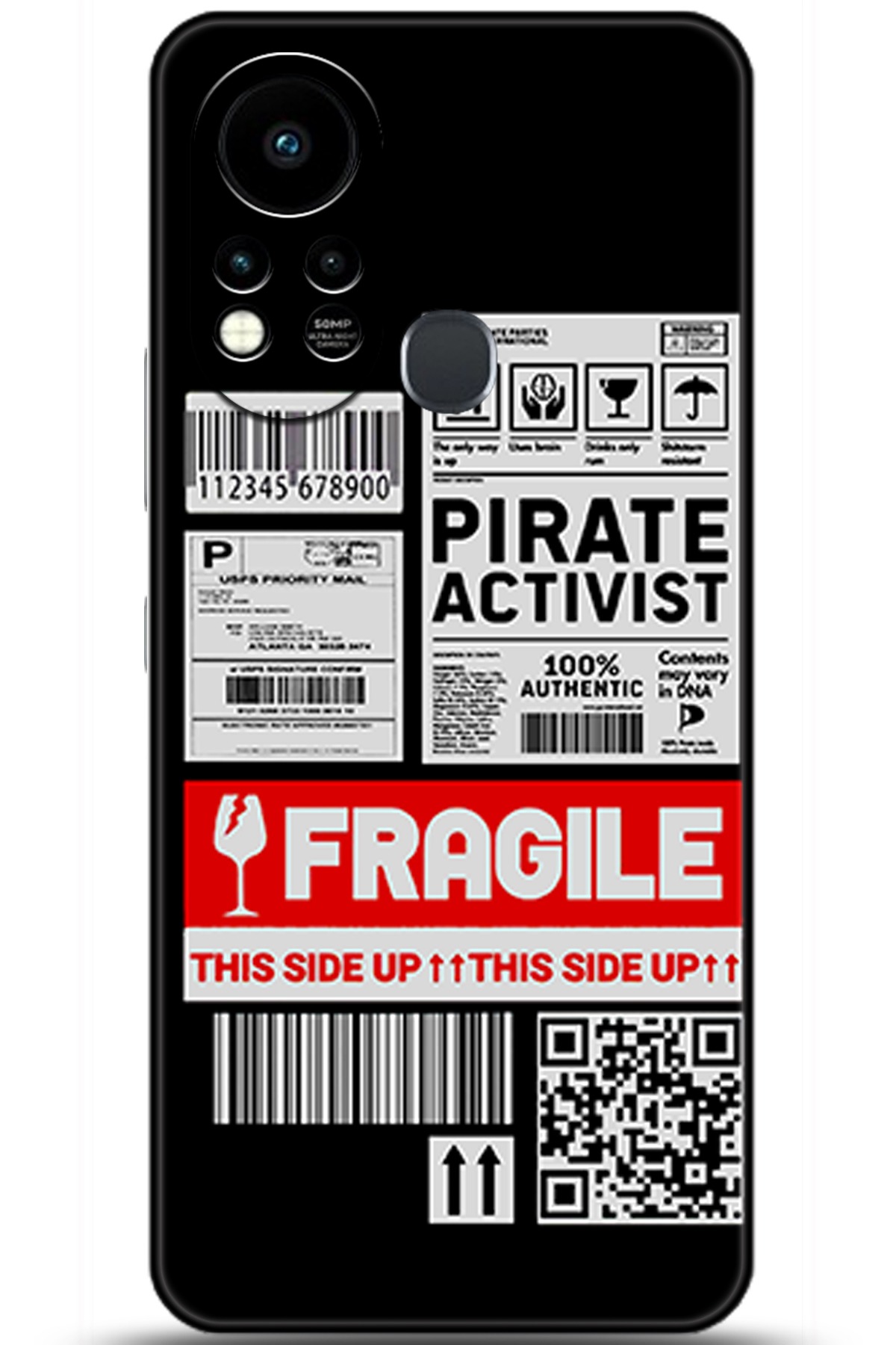 iNfinix Hot 11s Uyumlu Kılıf HD Baskılı Kılıf - Followed Institution 5447