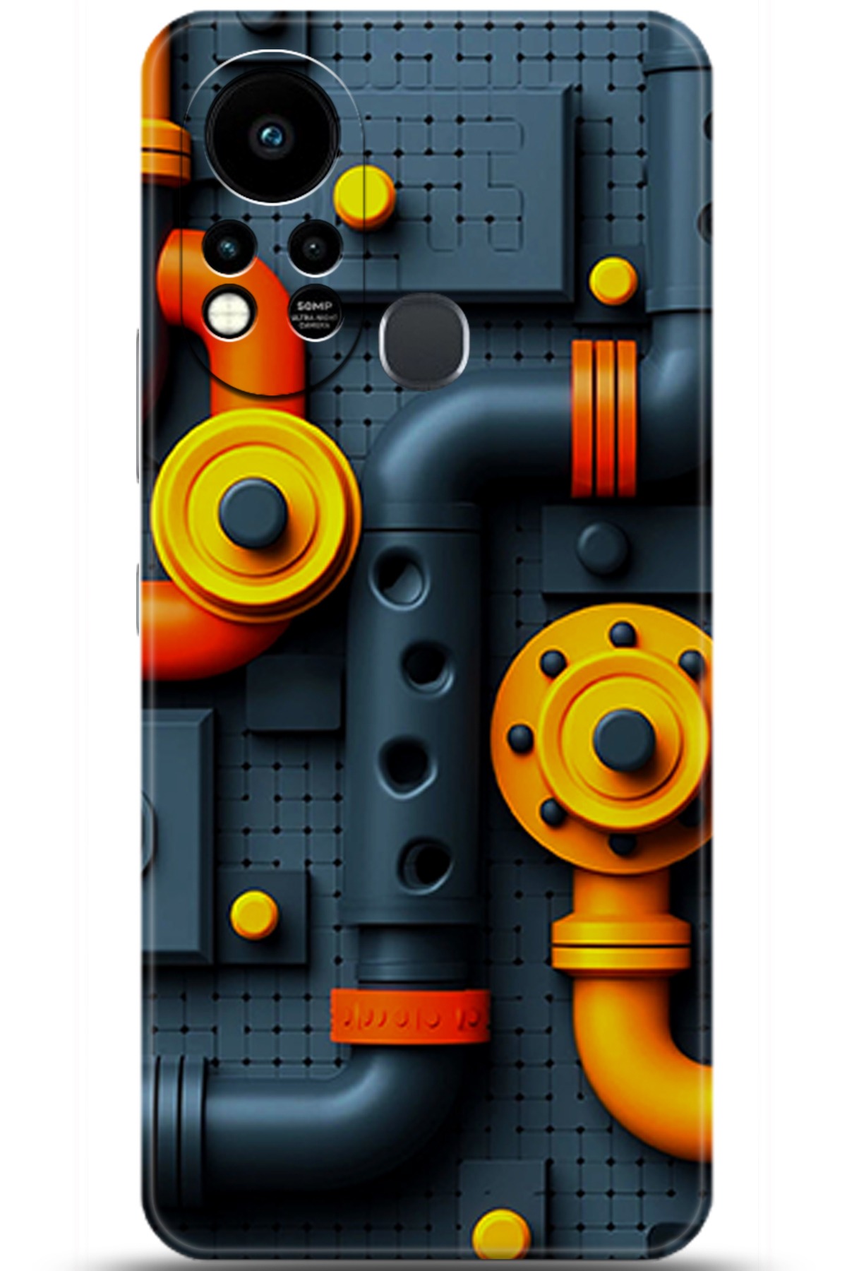 iNfinix Hot 11s Uyumlu Kılıf HD Baskılı Kılıf - Followed Institution 5466