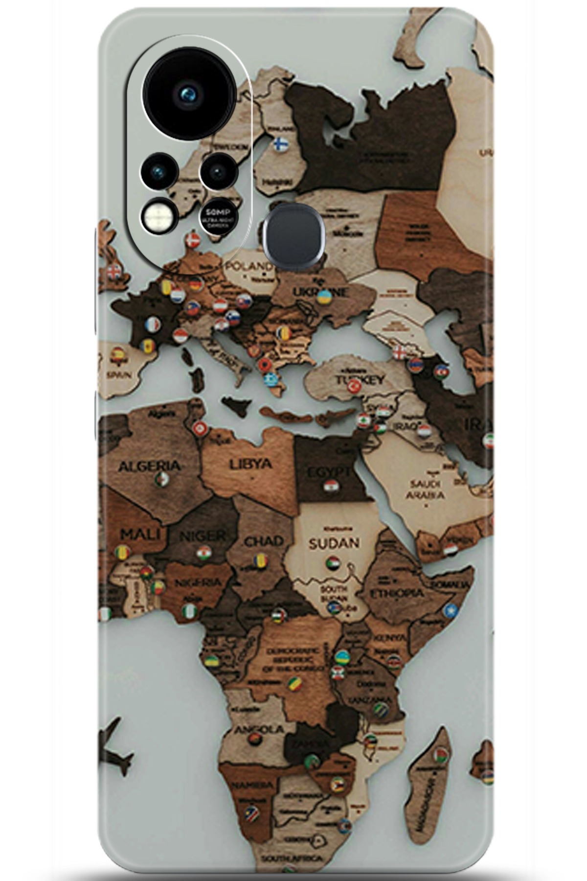 iNfinix Hot 11s Uyumlu Kılıf HD Baskılı Kılıf - Followed Institution 5891