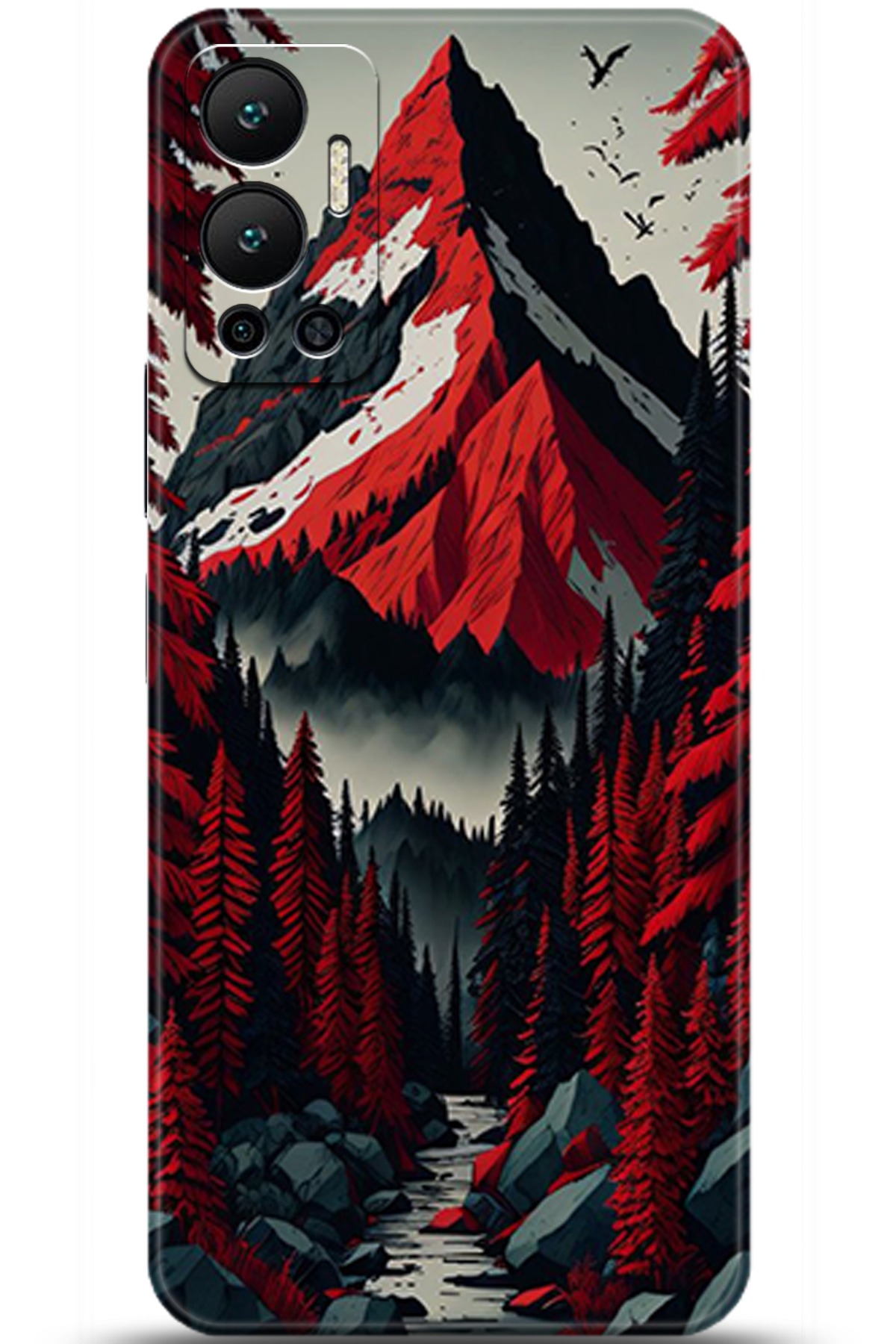 iNfinix Hot 12 Uyumlu Kılıf HD Baskılı Kılıf - Followed Institution 5196