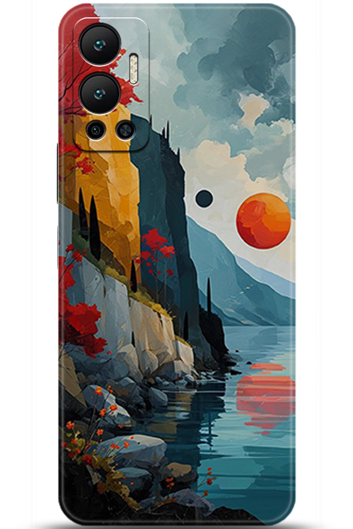 iNfinix Hot 12 Uyumlu Kılıf HD Baskılı Kılıf - Followed Institution 5368