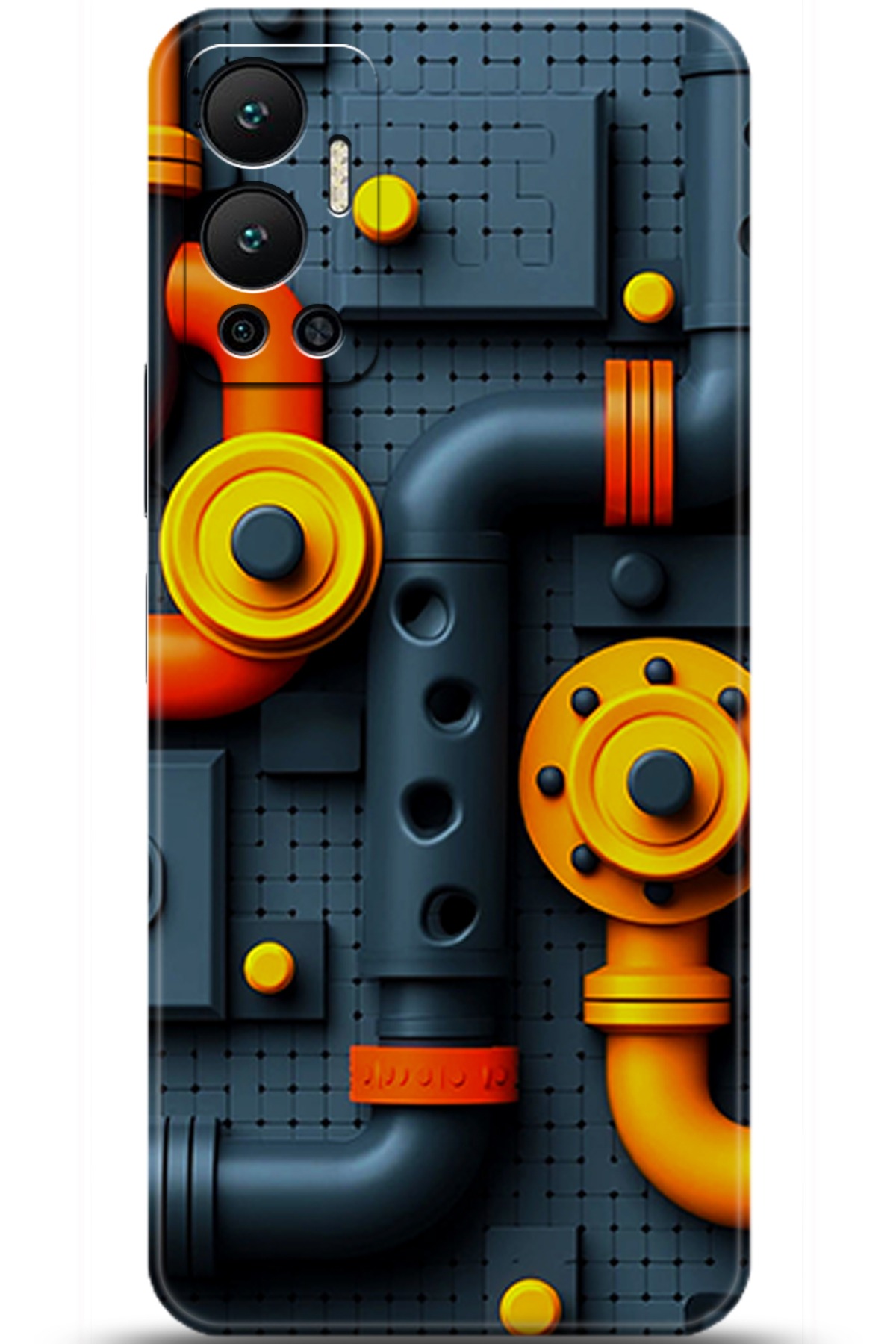 iNfinix Hot 12 Uyumlu Kılıf HD Baskılı Kılıf - Followed Institution 5466