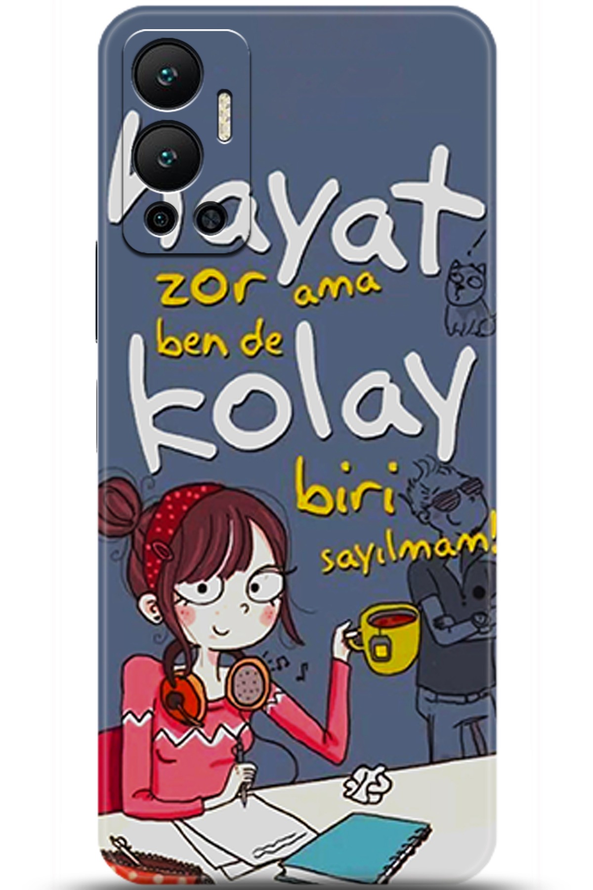 iNfinix Hot 12 Uyumlu Kılıf HD Baskılı Kılıf - Followed Institution 5686