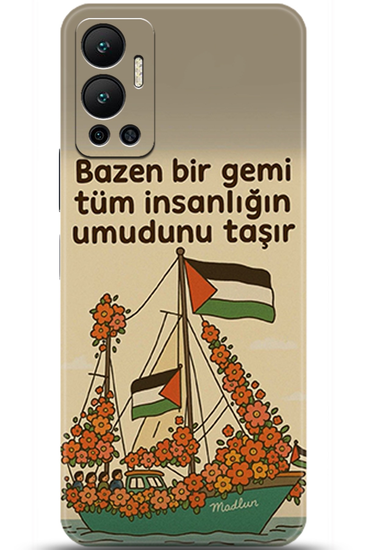 iNfinix Hot 12 Uyumlu Kılıf HD Baskılı Kılıf - Followed Institution 5739