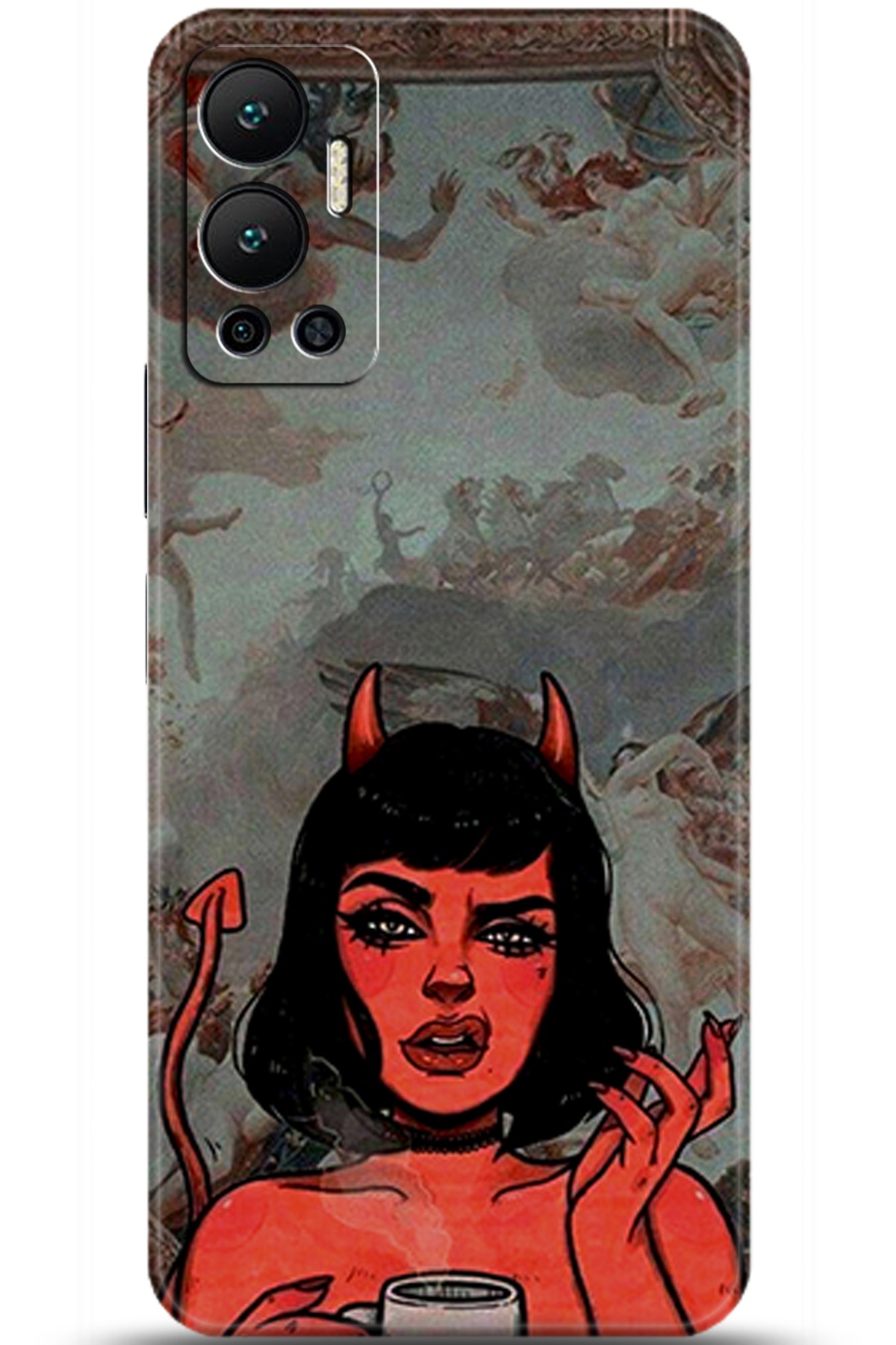 iNfinix Hot 12 Uyumlu Kılıf HD Baskılı Kılıf - Followed Institution 6047