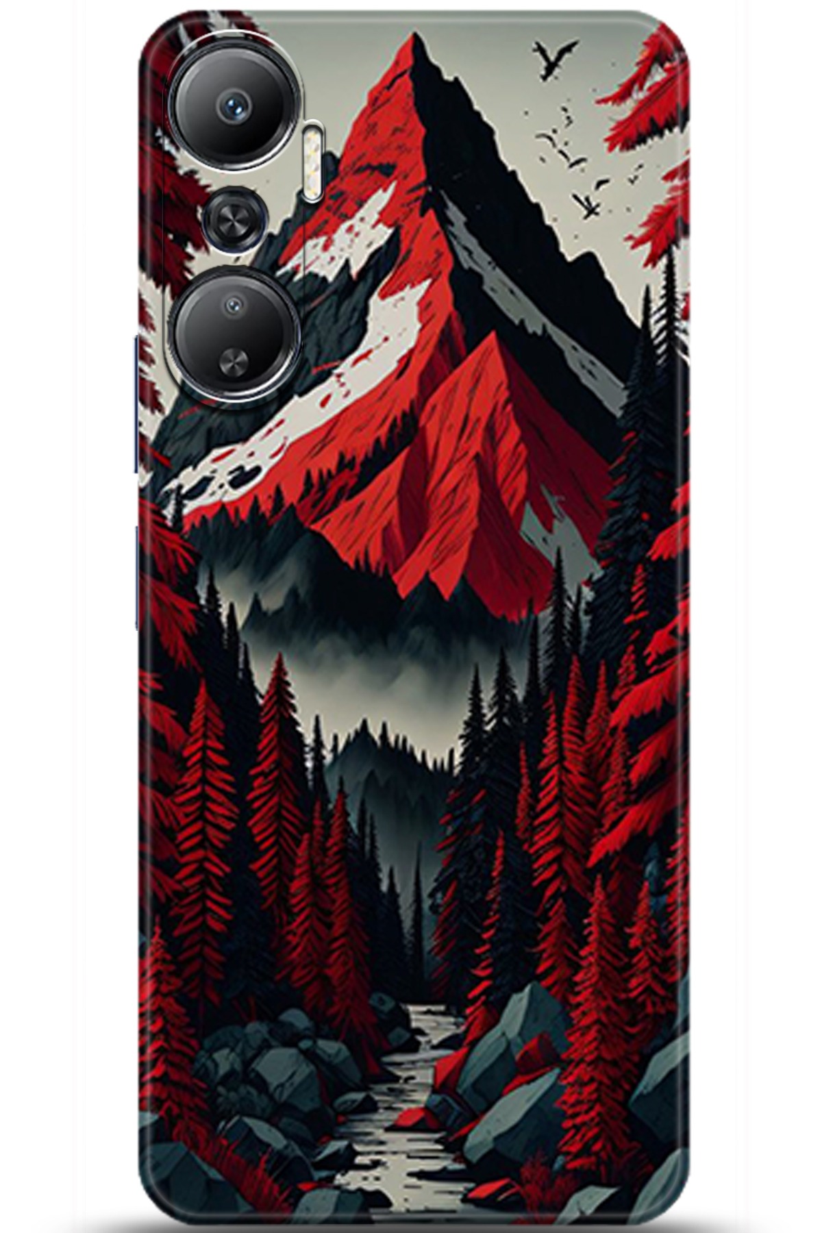 iNfinix Hot 20 Uyumlu Kılıf HD Baskılı Kılıf - Followed Institution 5196