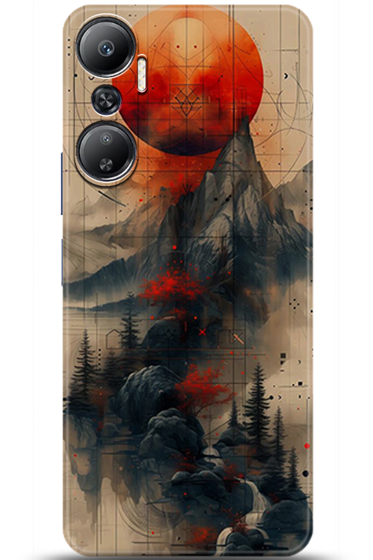 iNfinix Hot 20 Uyumlu Kılıf HD Baskılı Kılıf - Followed Institution 5244