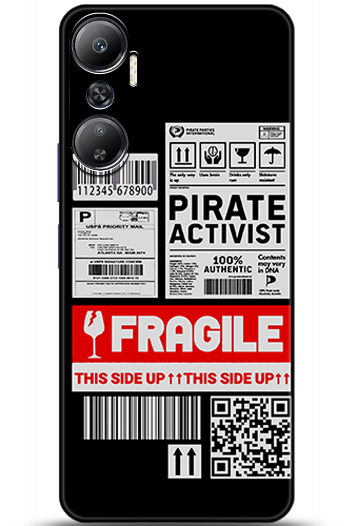 iNfinix Hot 20 Uyumlu Kılıf HD Baskılı Kılıf - Followed Institution 5447