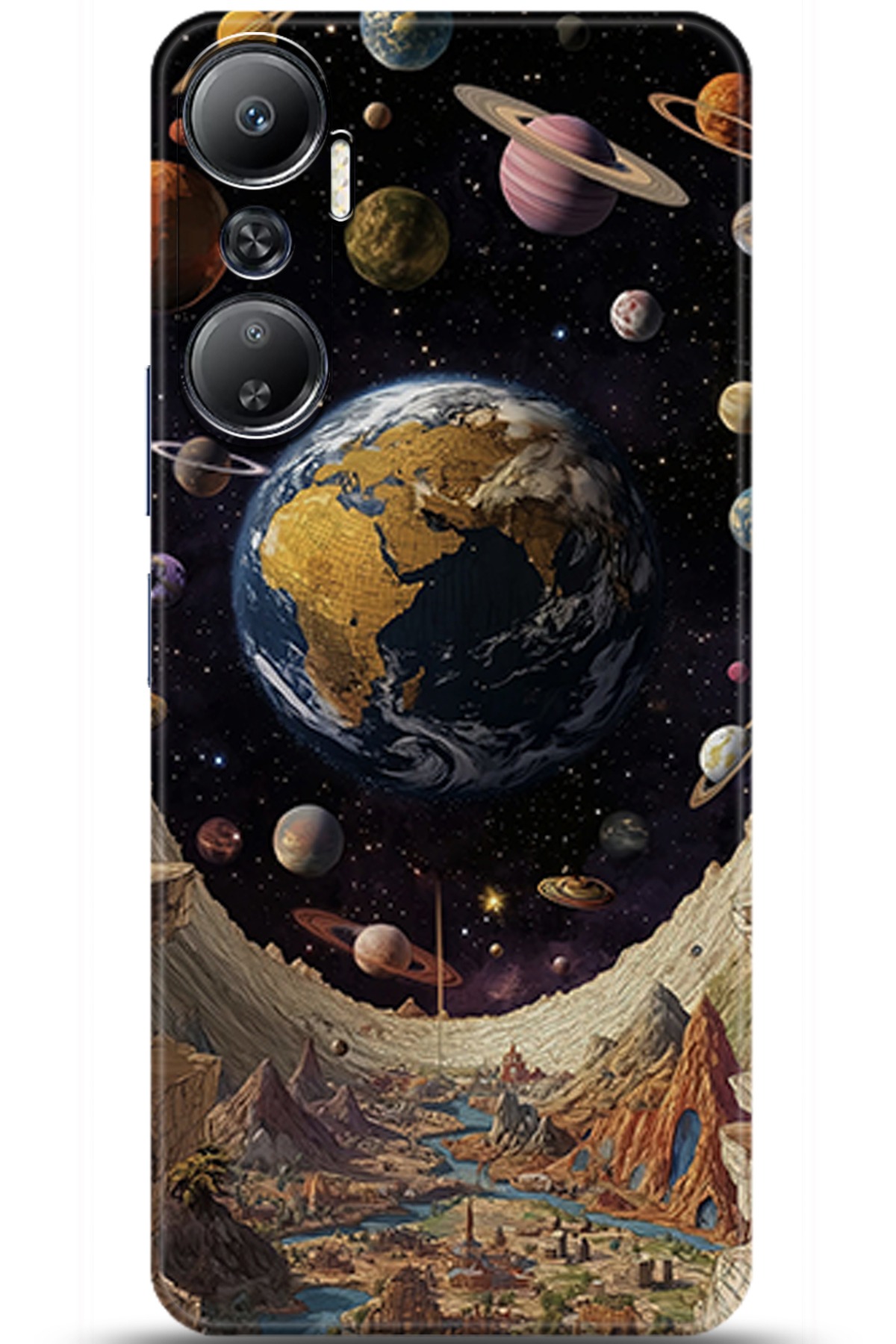 iNfinix Hot 20 Uyumlu Kılıf HD Baskılı Kılıf - Followed Institution 5758