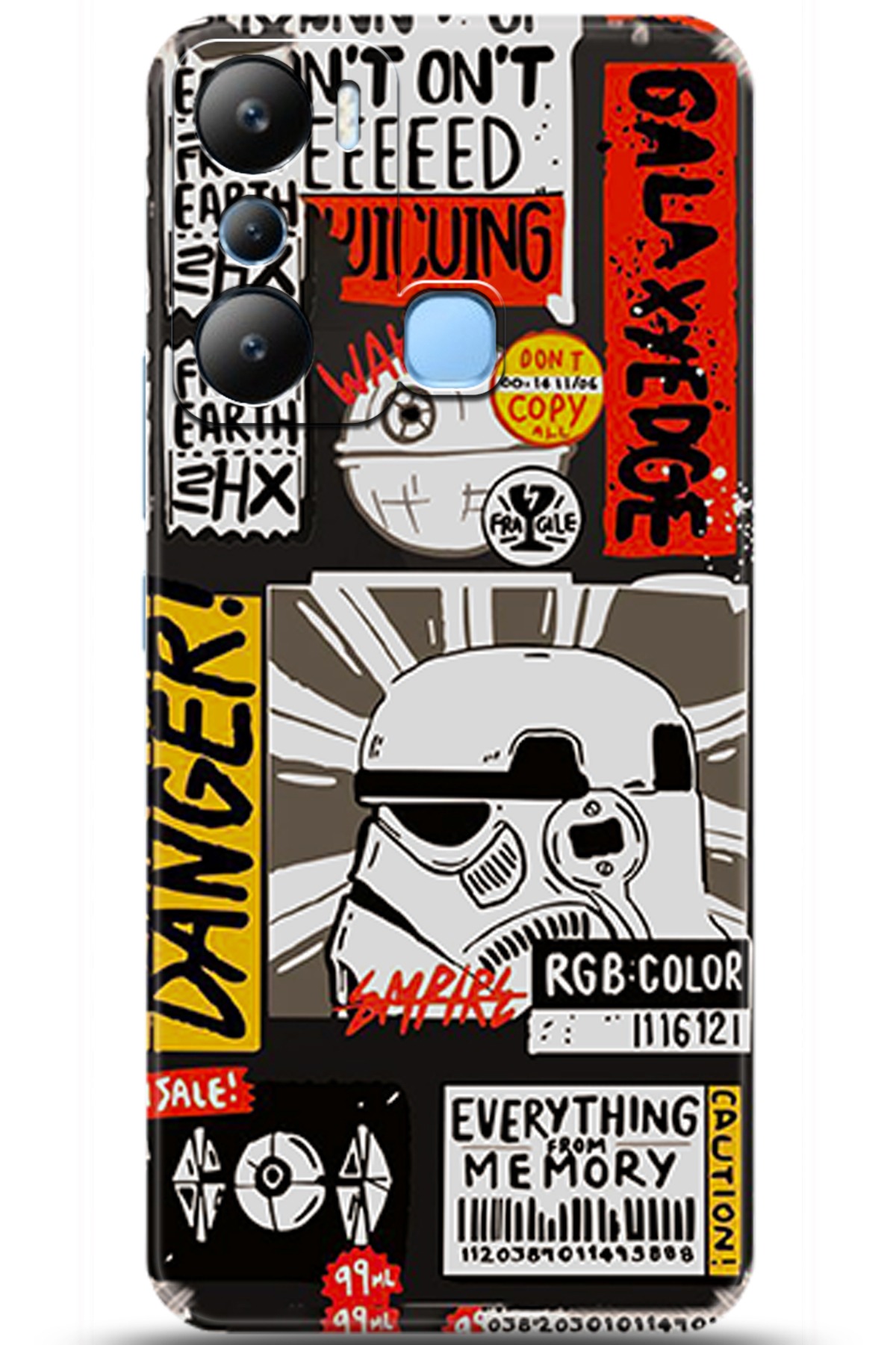 iNfinix Hot 20i Uyumlu Kılıf HD Baskılı Kılıf - Followed Institution 5555