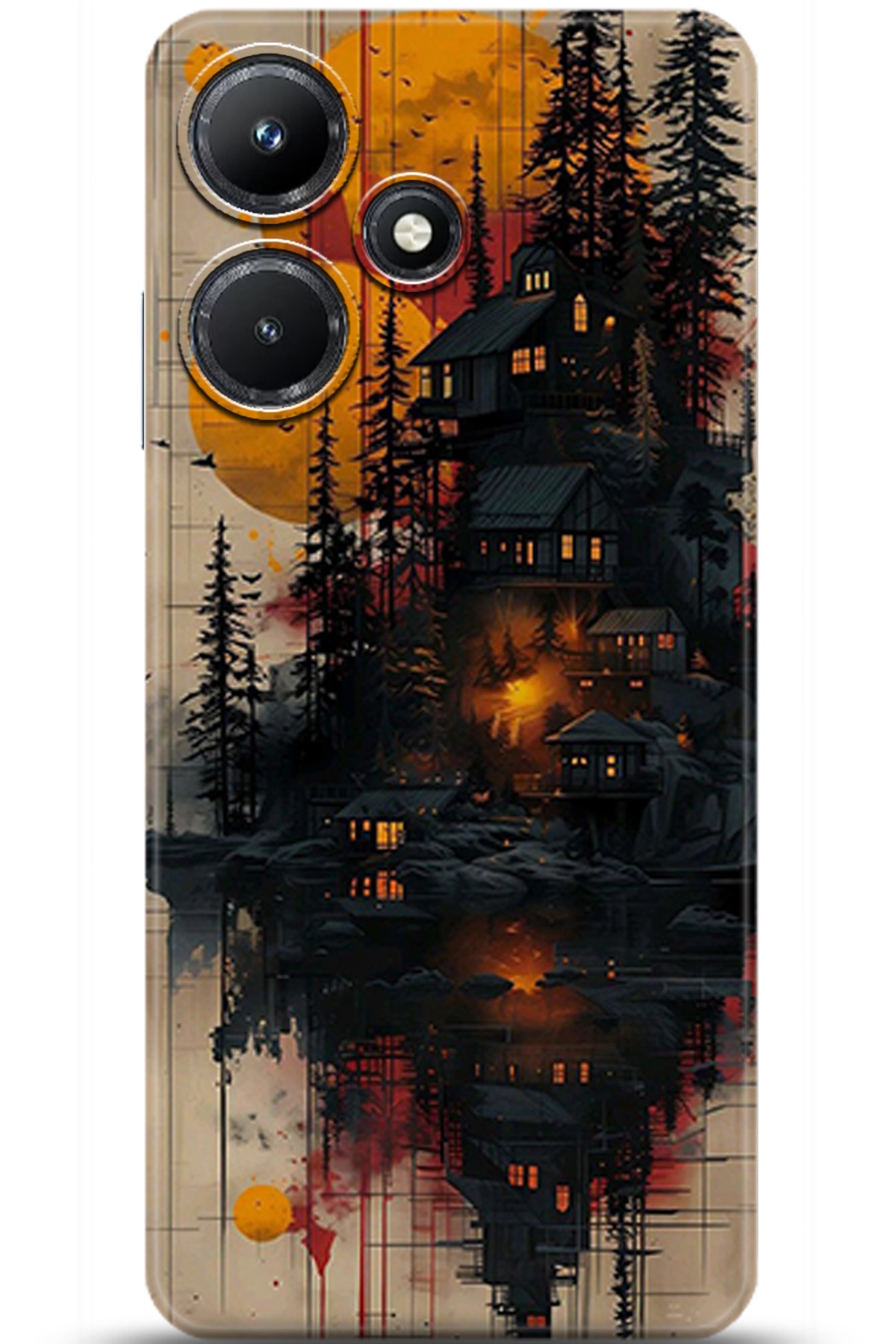 iNfinix Hot 30i Uyumlu Kılıf HD Baskılı Kılıf - Followed Institution 5292